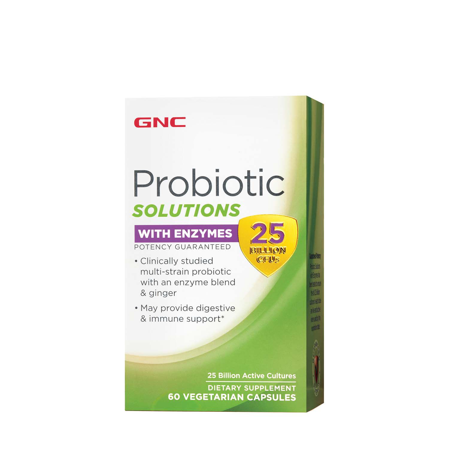 Probiotic Solutions with Enzymes - 25 Billion CFUs | GNC