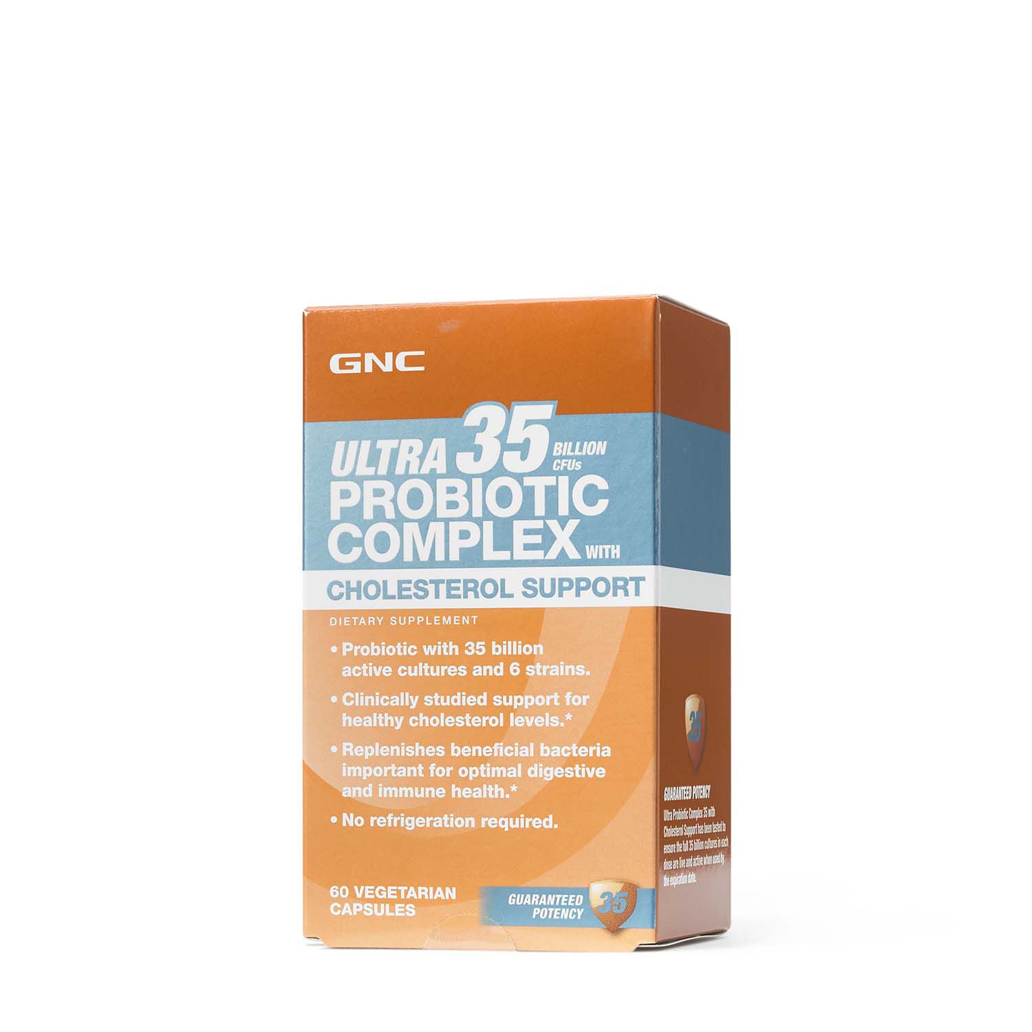 Ultra Probiotic Complex 35 BILLION CFUs with Cholesterol Support | GNC