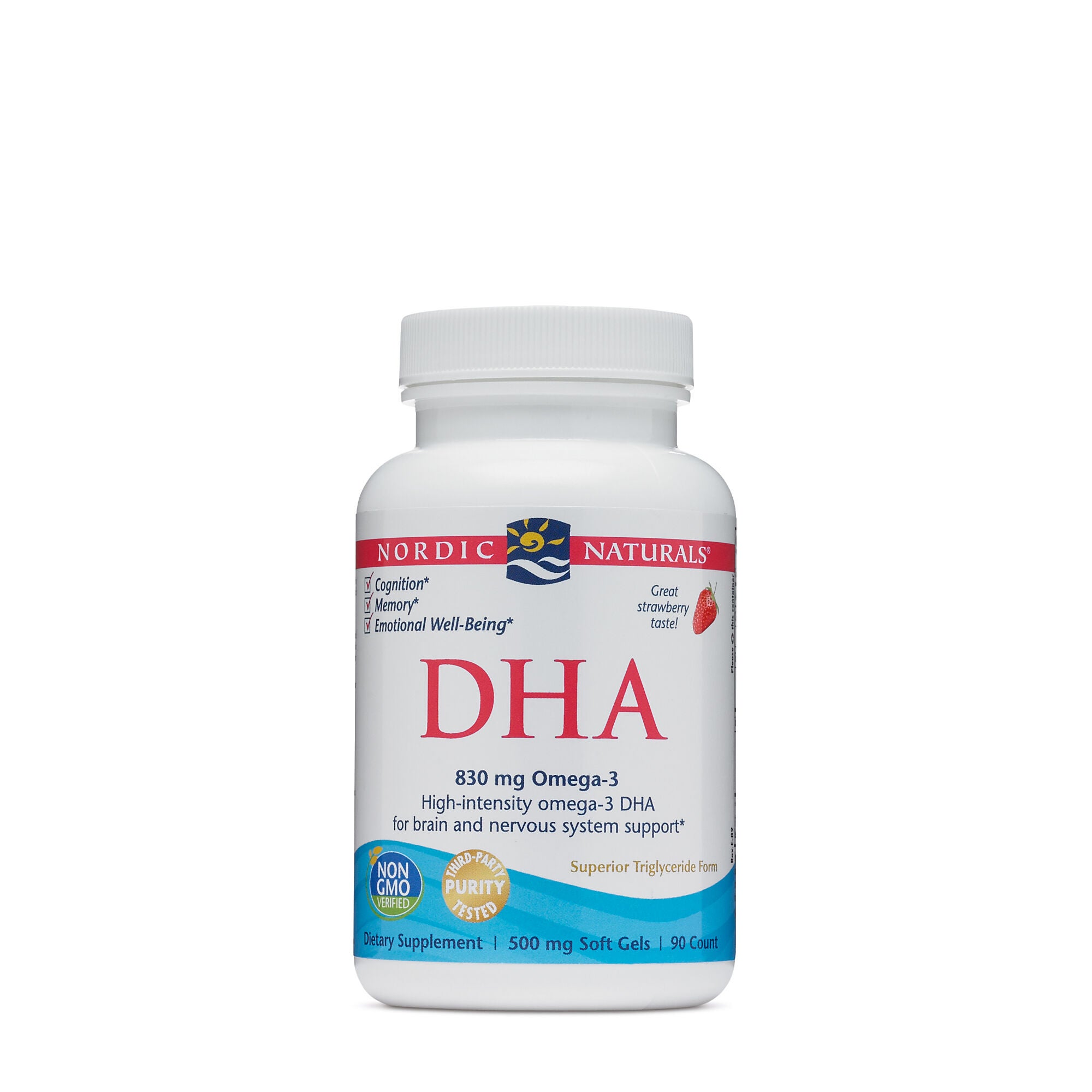Nordic Naturals Dha From Purified Fish Oil Strawberry Nordic Naturals Dha From Purified Fish Oil Strawberry