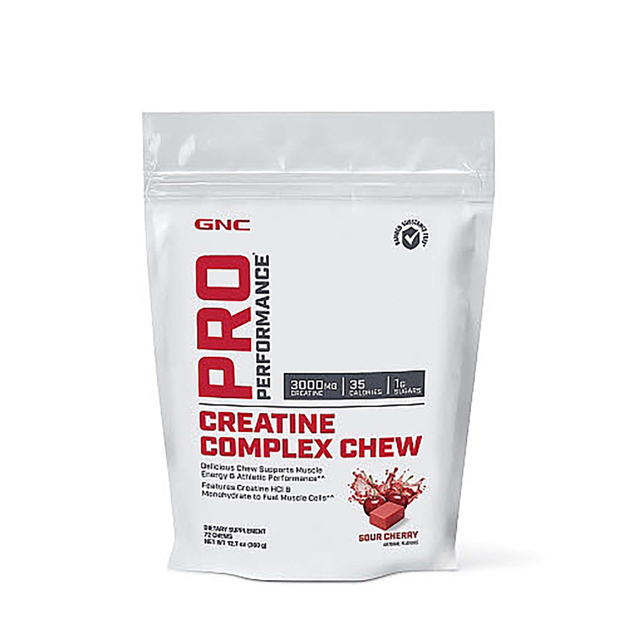 Creatine Complex Chew - Sour CherrySour Cherry | GNC