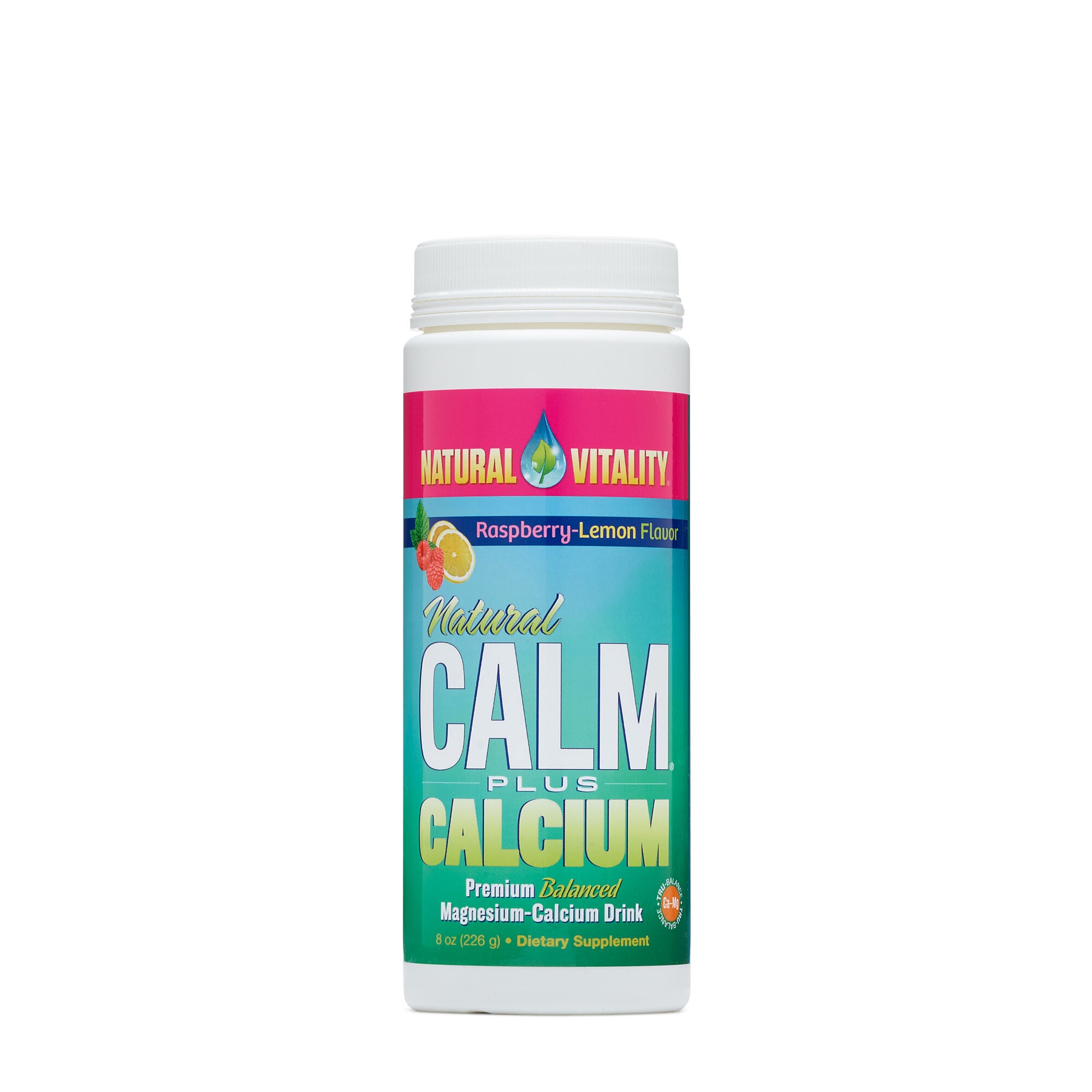Natural Calm Plus Calcium - Raspberry-Lemon | GNC