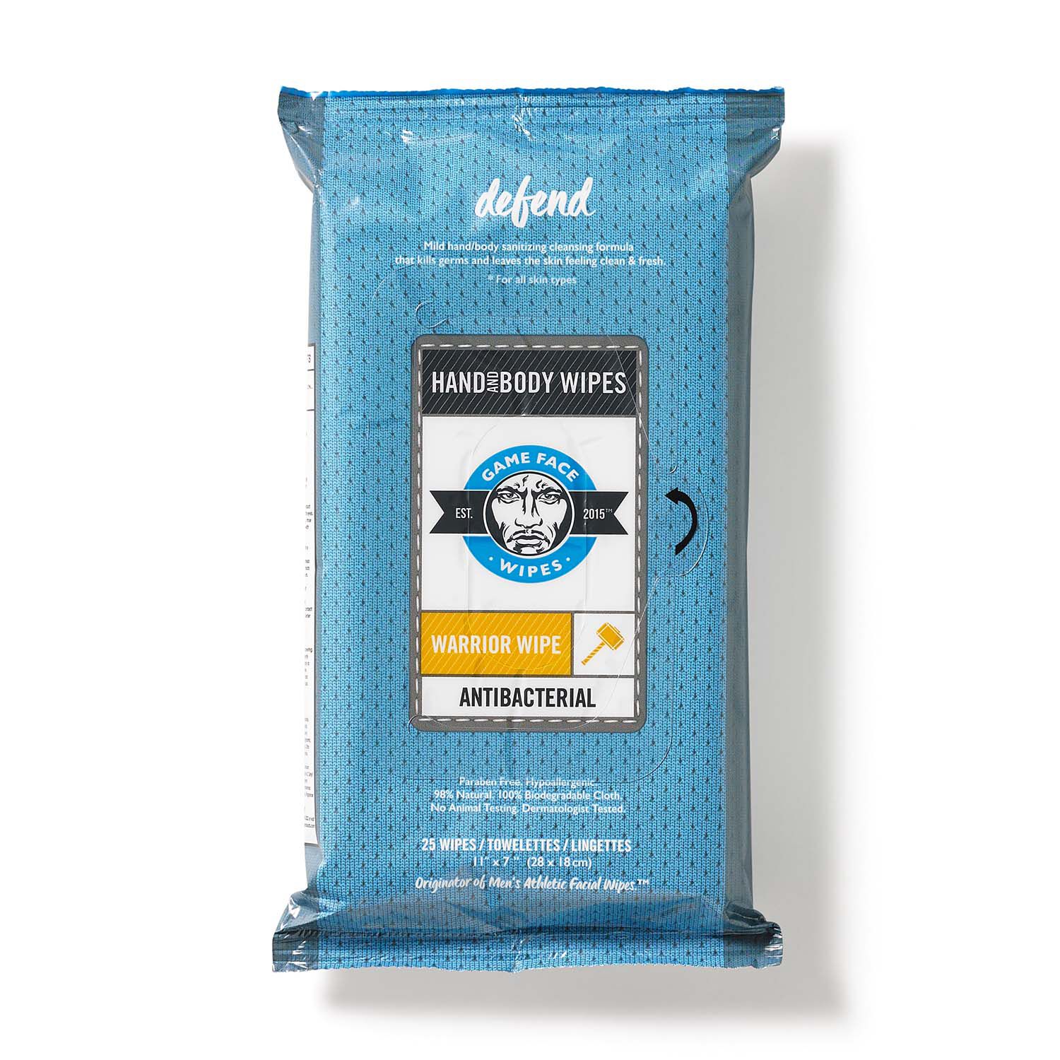 Facial Wipes - Warrior Wipe | GNC