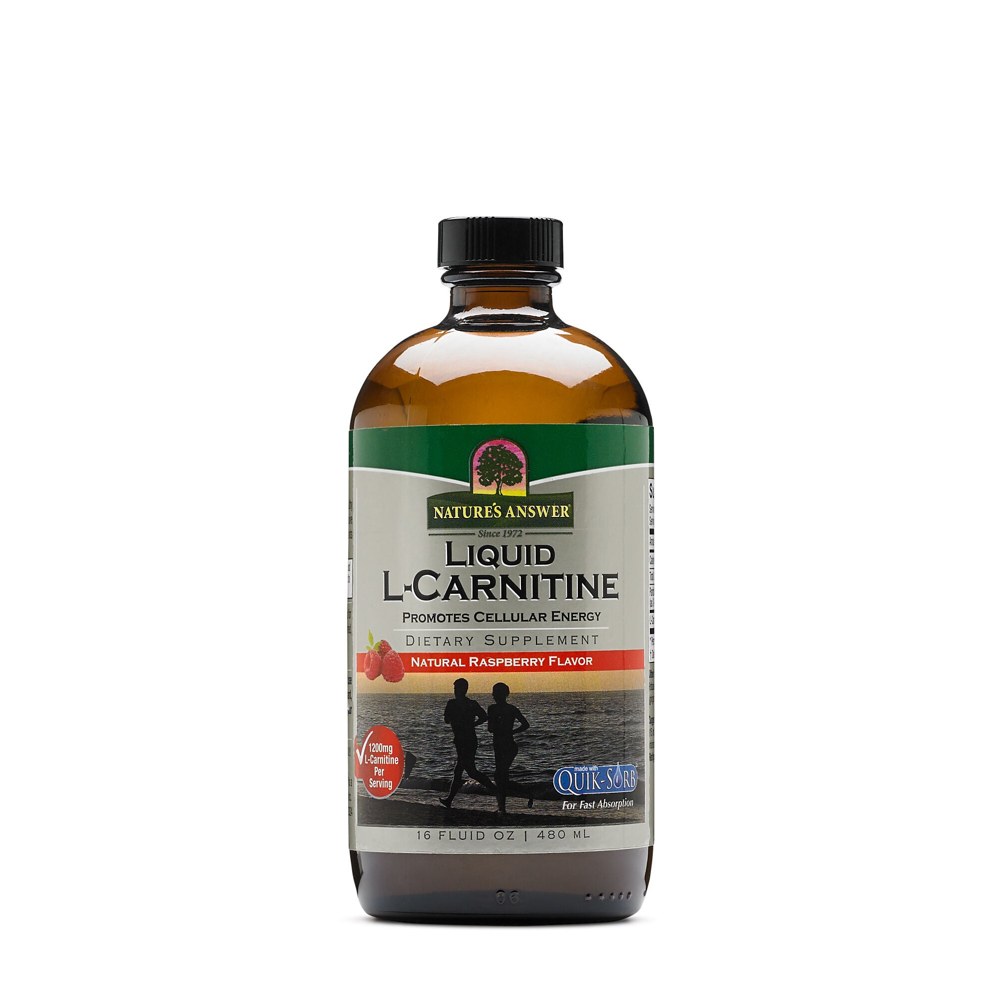 Nature's Answer® Liquid LCarnitine Natural Raspberry Flavor GNC