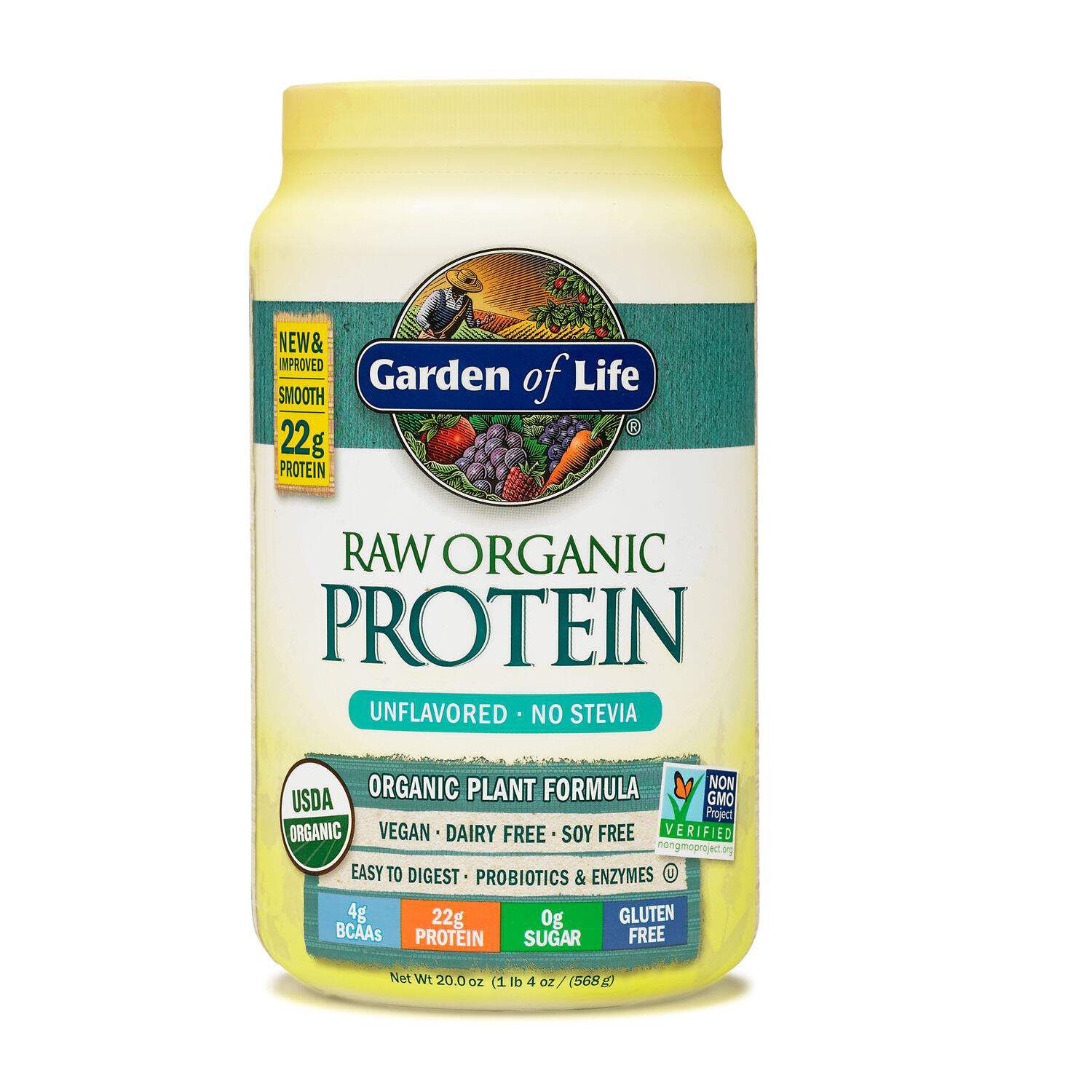 raw Organic Protein- UnflavoredUnflavored | GNC