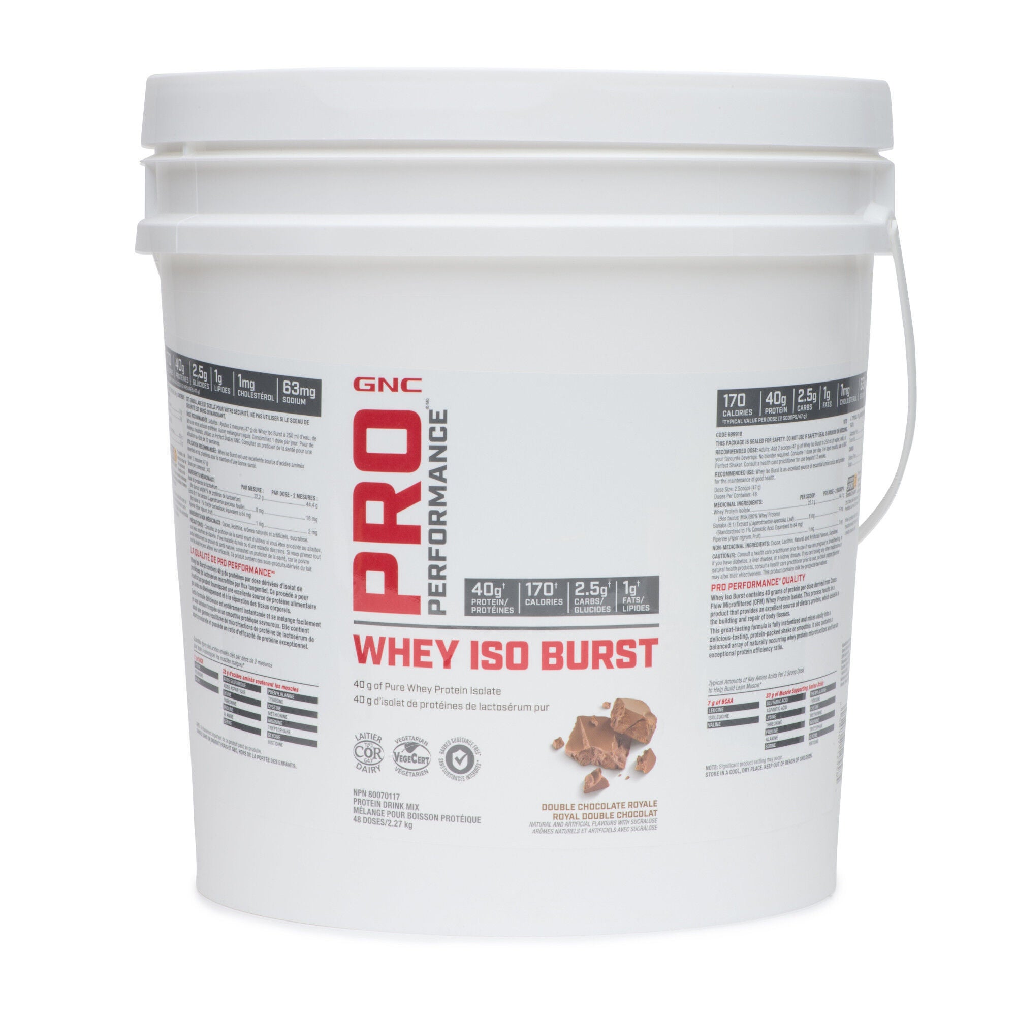 Whey Iso Burst - Double Chocolate Royale Double Chocolate Royale | GNC