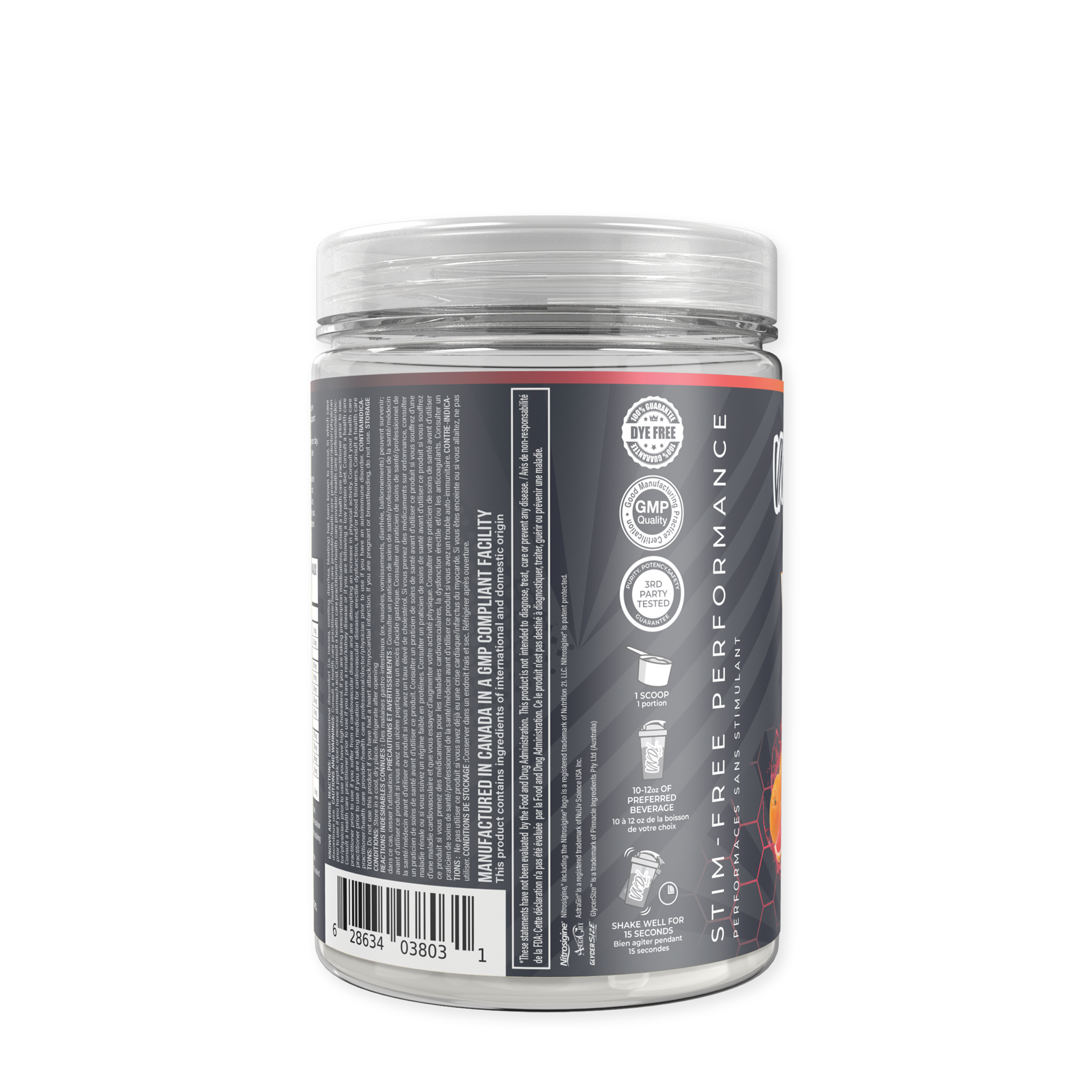 V-Pump Stim-Free Performance - Clementine Crush (20 Servings)  | GNC