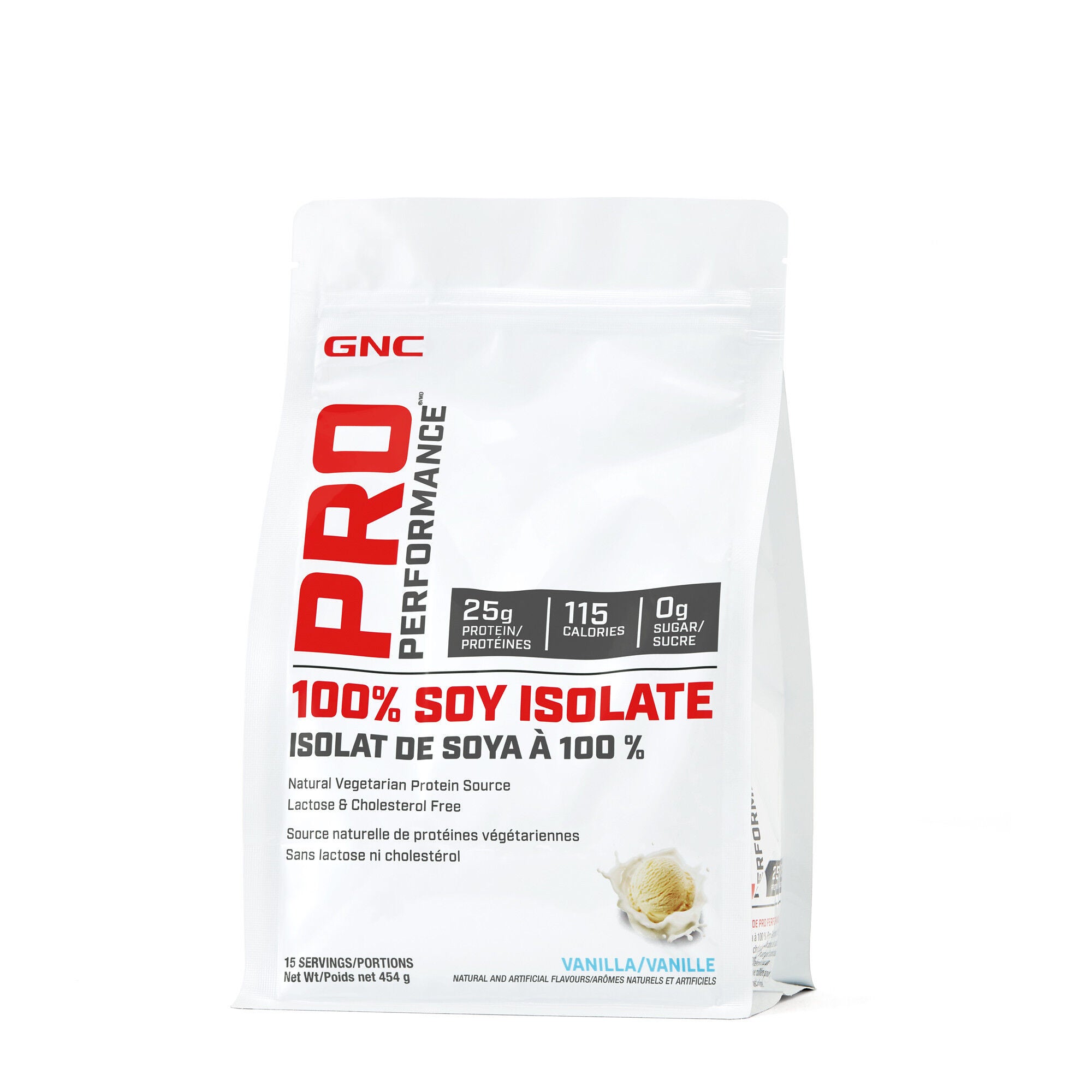 100 SOY ISOLATE Vanilla Vanilla GNC