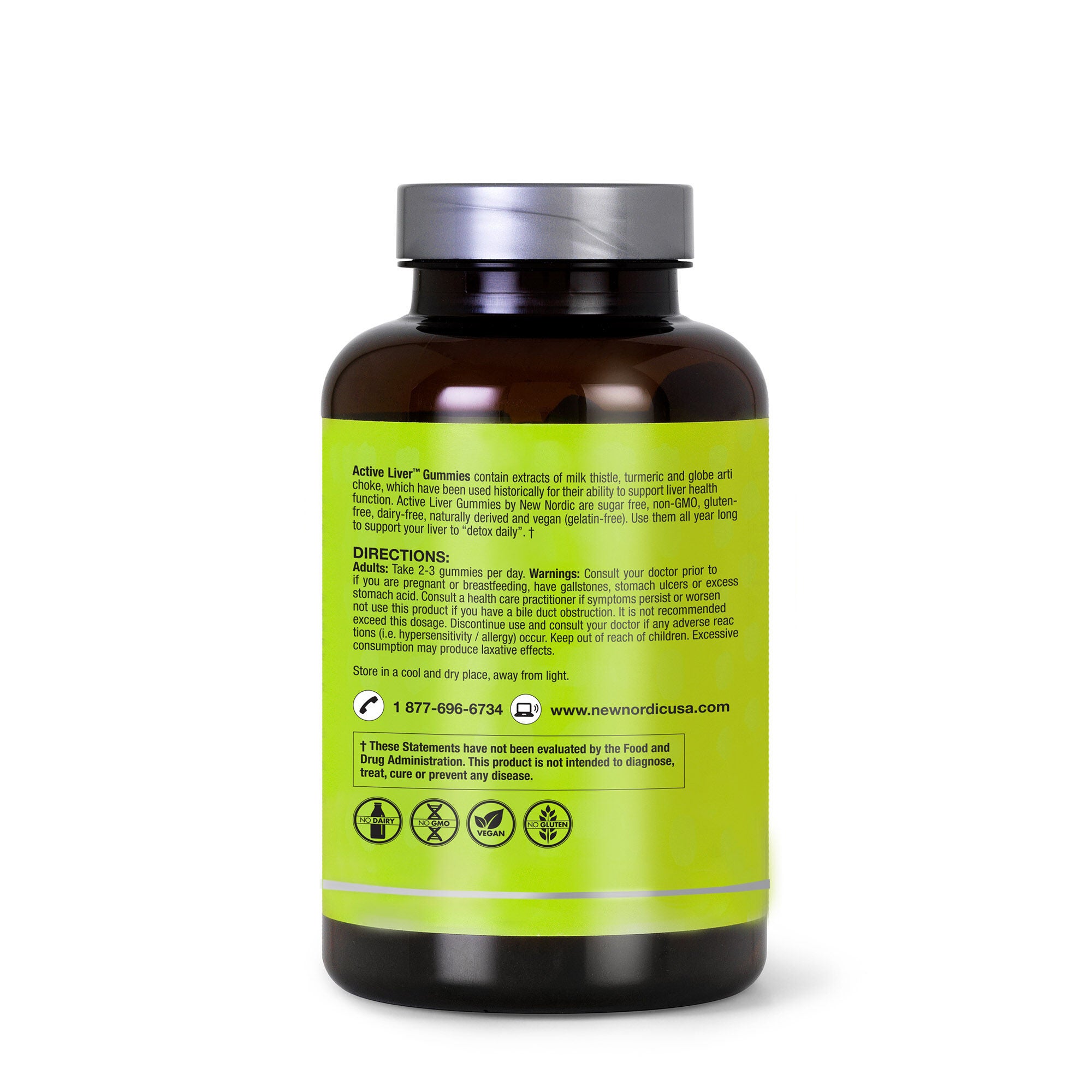 Active Liver&trade; Vegan Gummies - Peach Mango (60 Servings)  | GNC