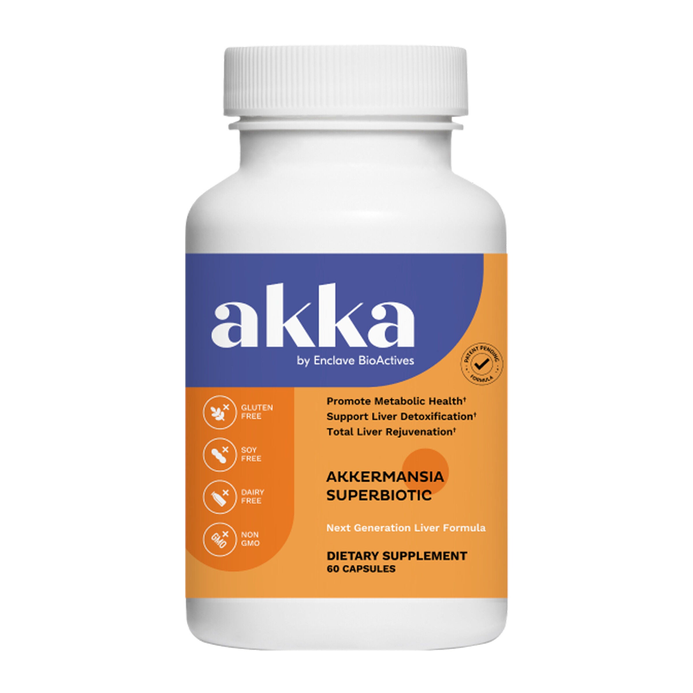 Akka: Akkermansia Superbiotic - 60 Capsules (30 Servings)  | GNC