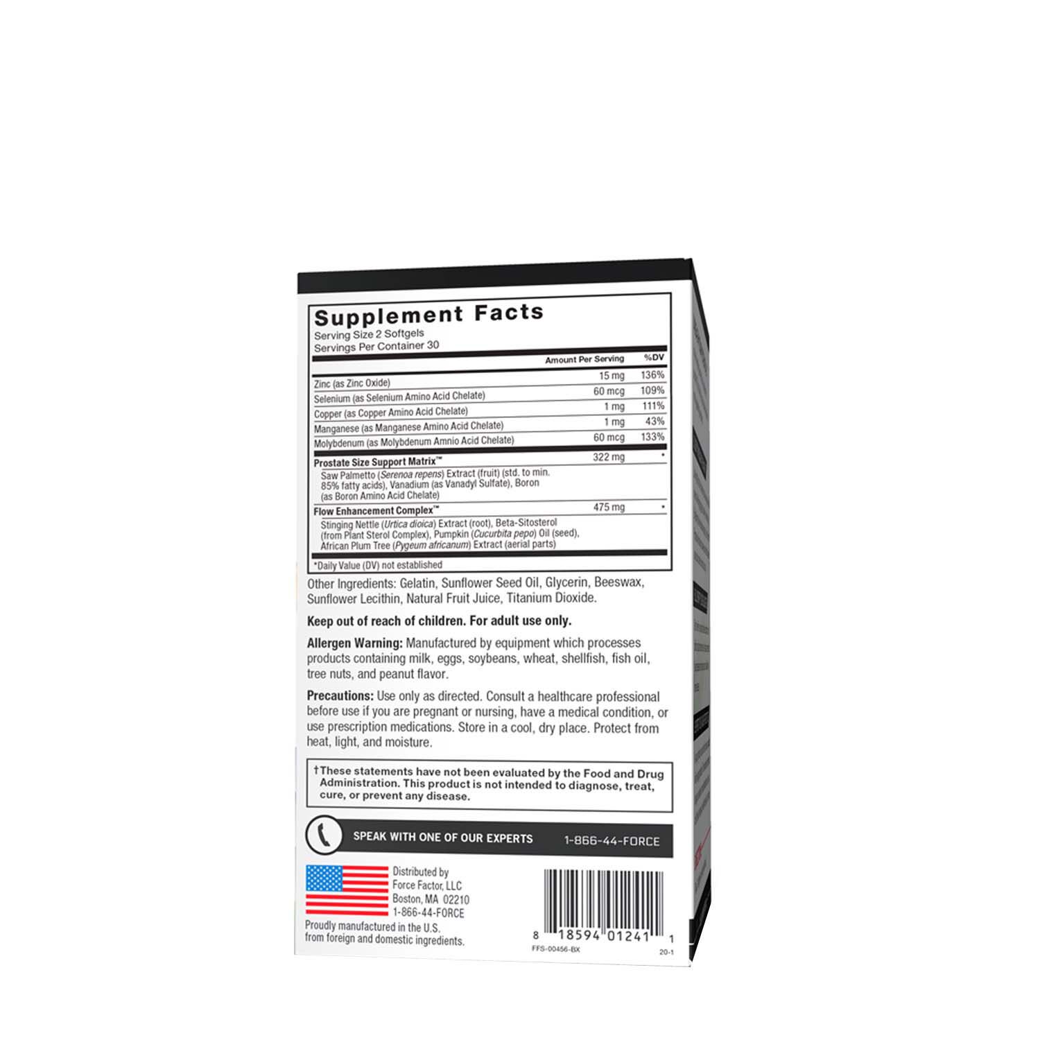 Force Factor Prostate (60 Count) | GNC