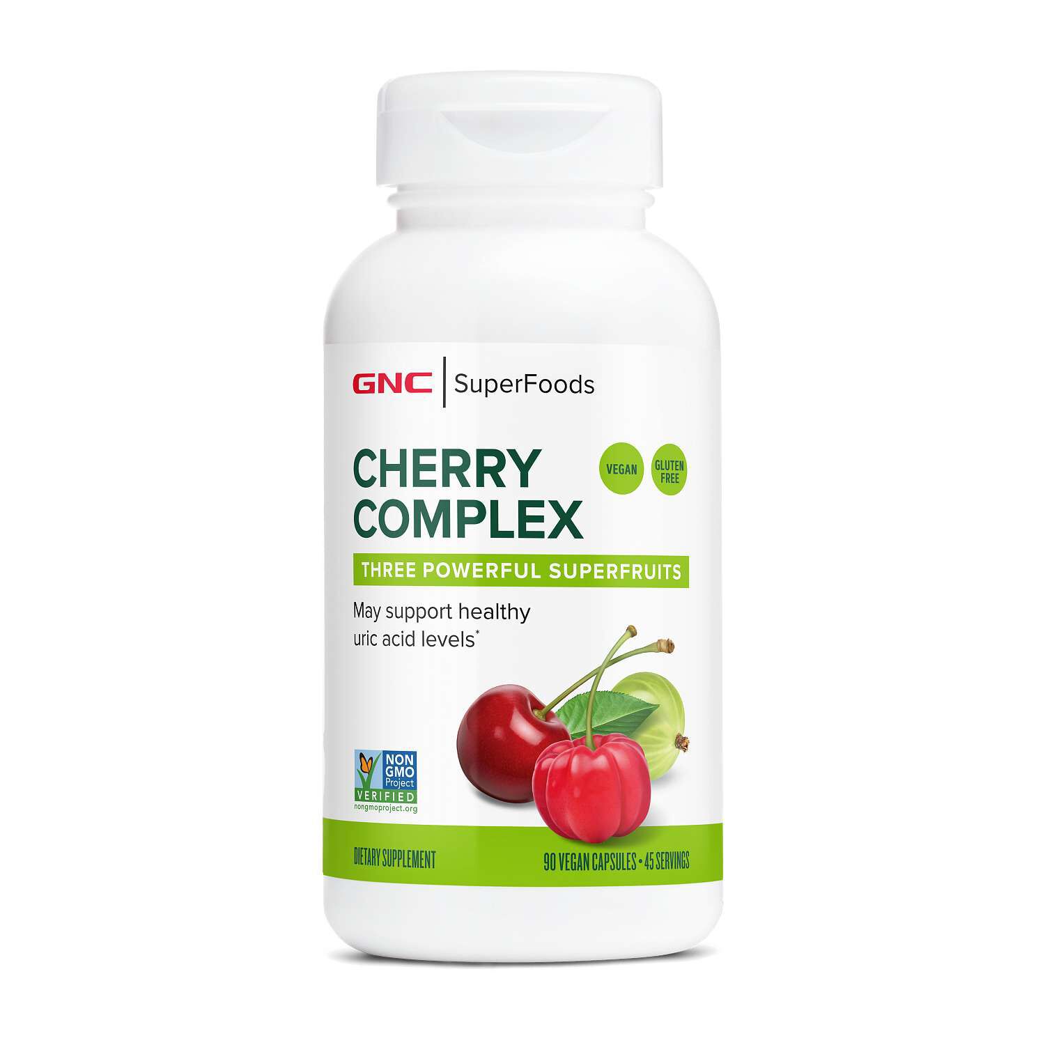 Cherry Complex - 90 Vegan Capsules (45 Servings) | GNC