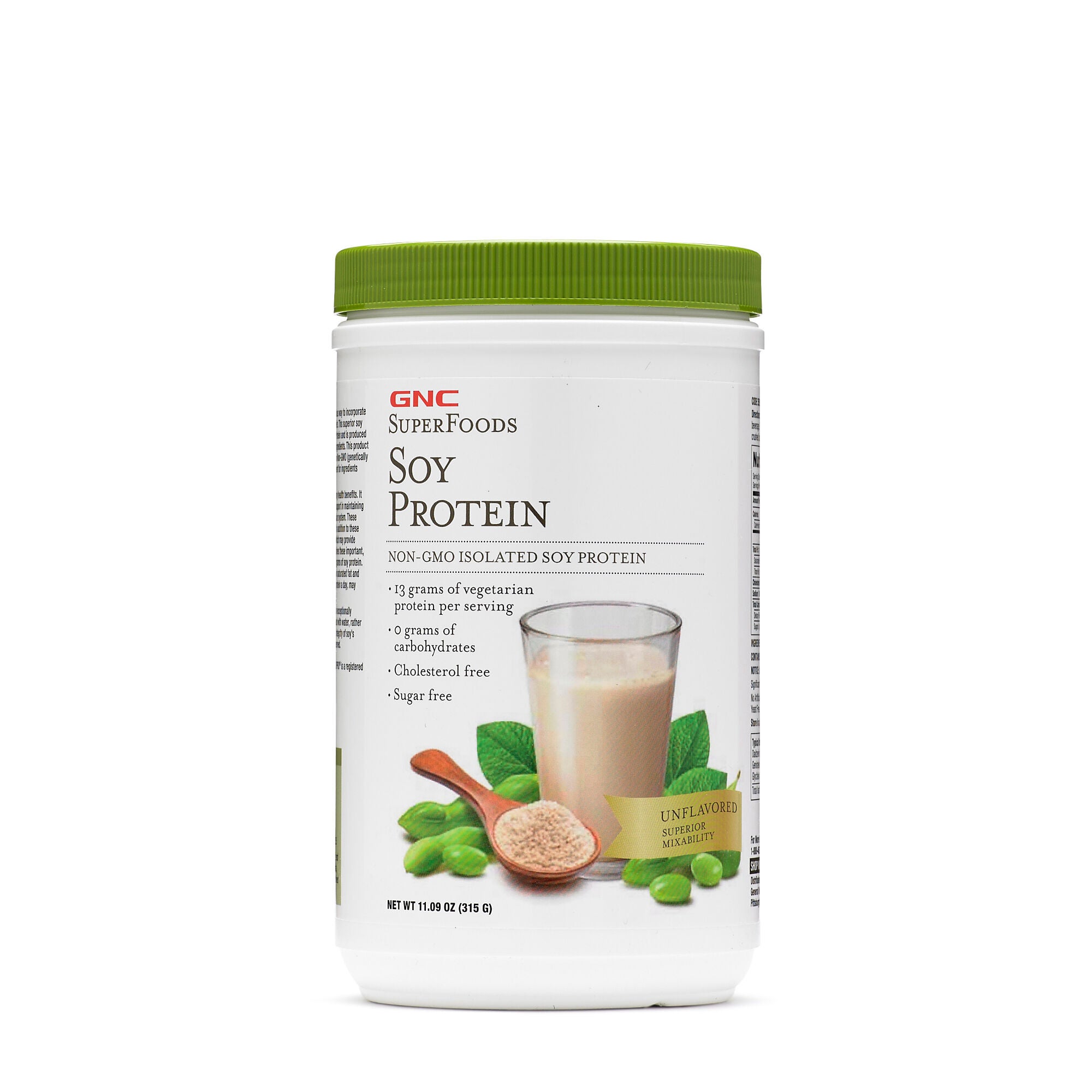 Gnc Superfoods Soy Protein Unflavored Gnc
