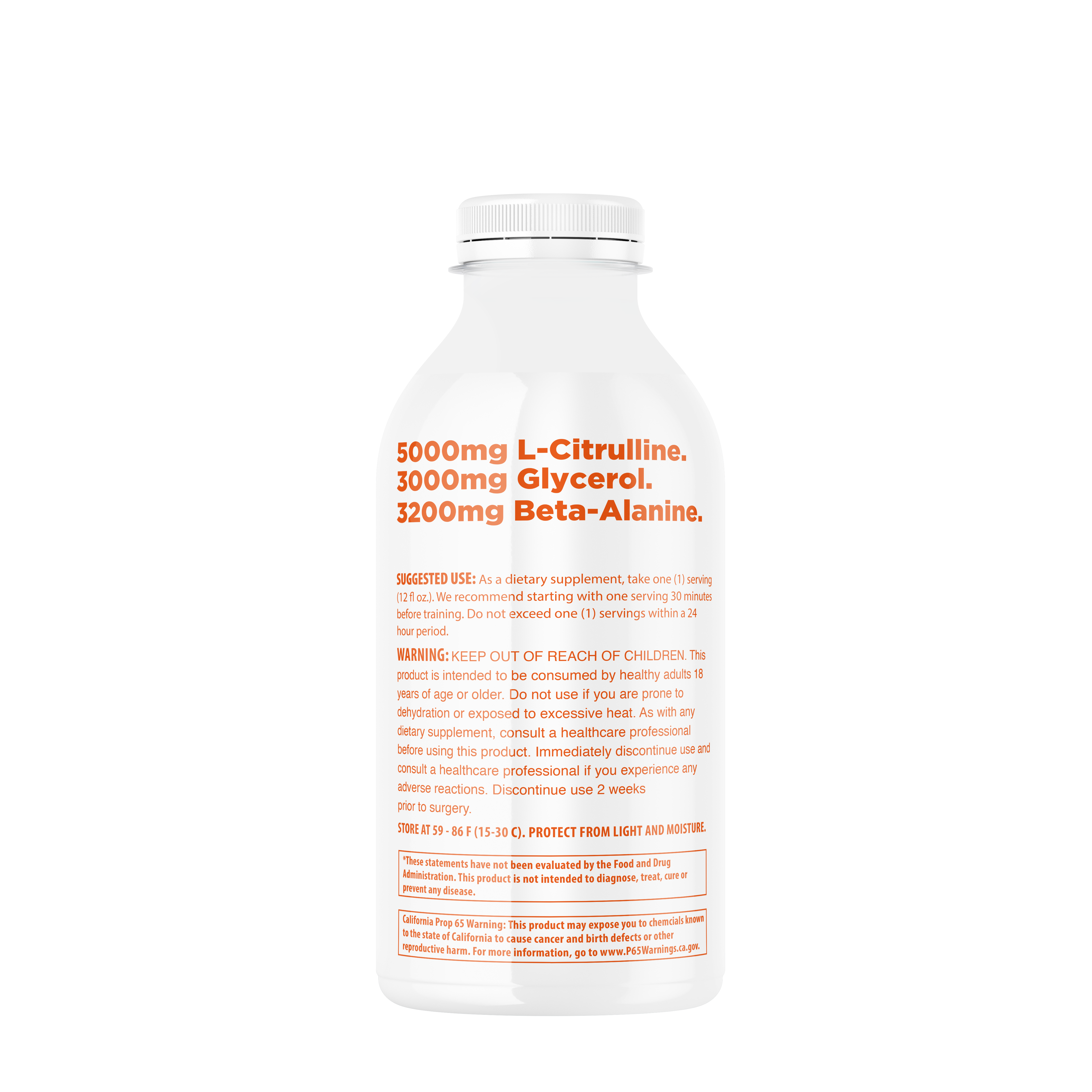 Pump Non-Stim Preworkout RTD - Rainbow Sherbert - 12 oz. (12 Bottles)  | GNC