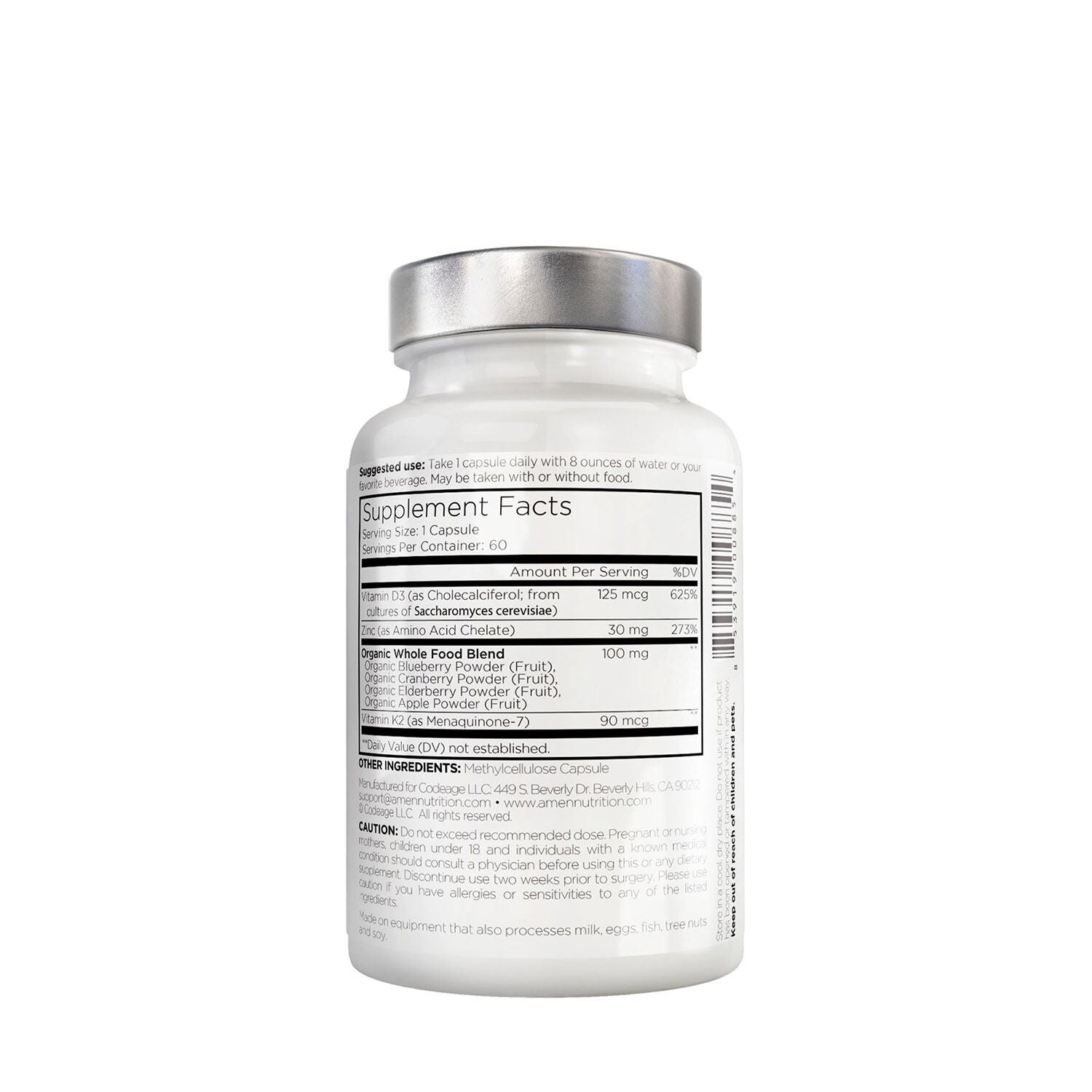 Vitamin D K2 and Zinc | GNC