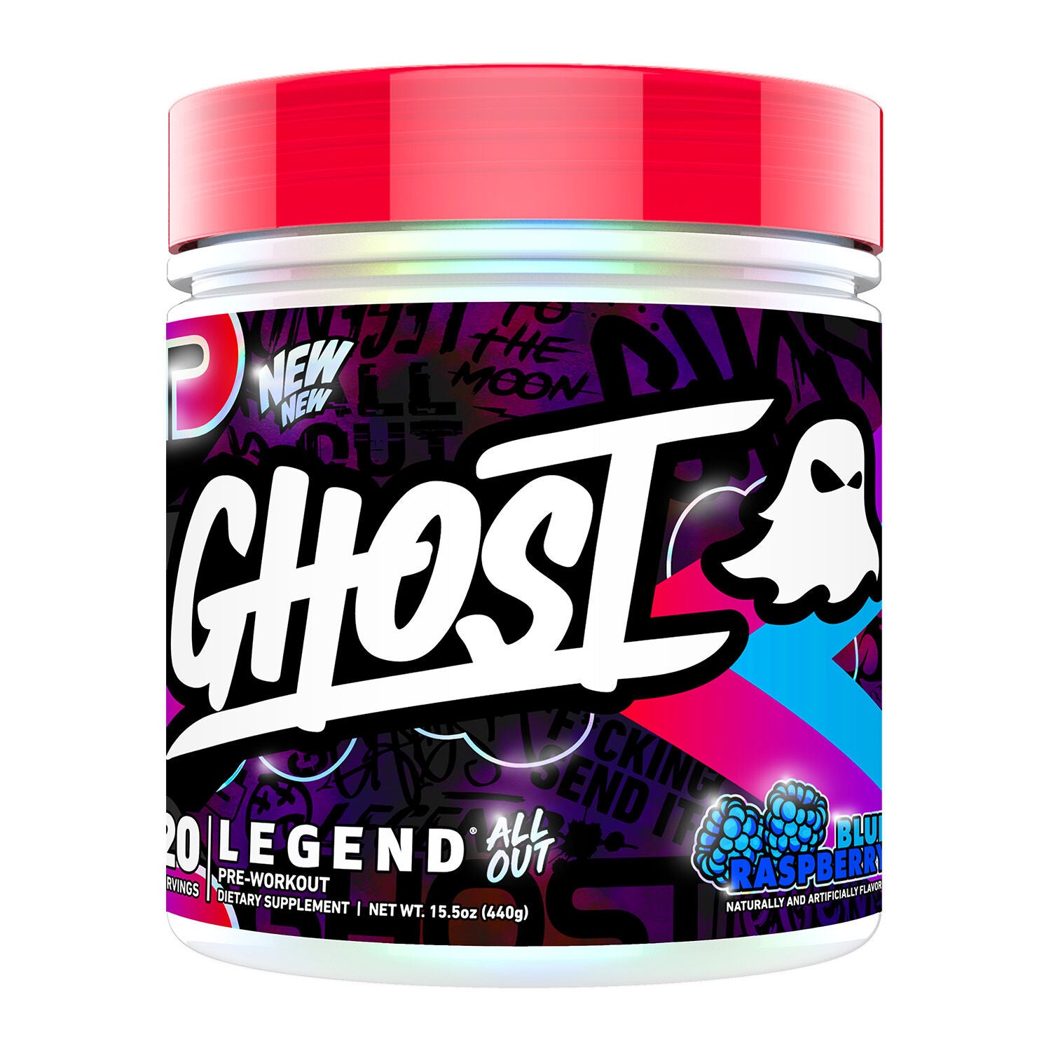 GHOST Legend All Out V2 Pre-Workout Vegan