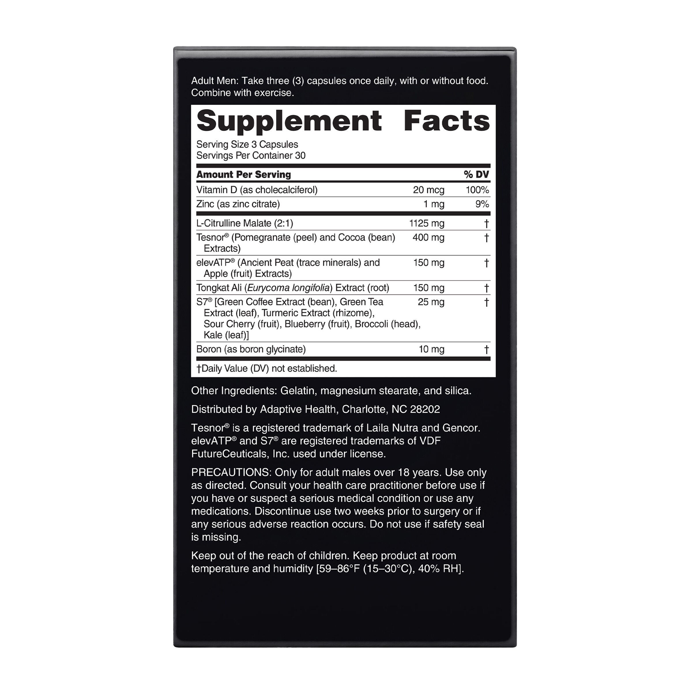 Total-T2 Total Testosterone + N.O. Boost Formula, 90 Capsules  | GNC