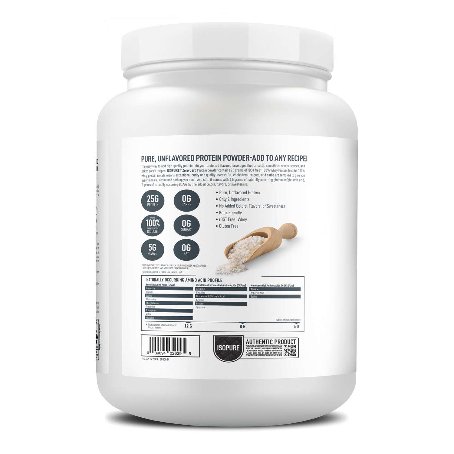 Protein Powder - Unflavored (14 Servings) Unflavored | GNC