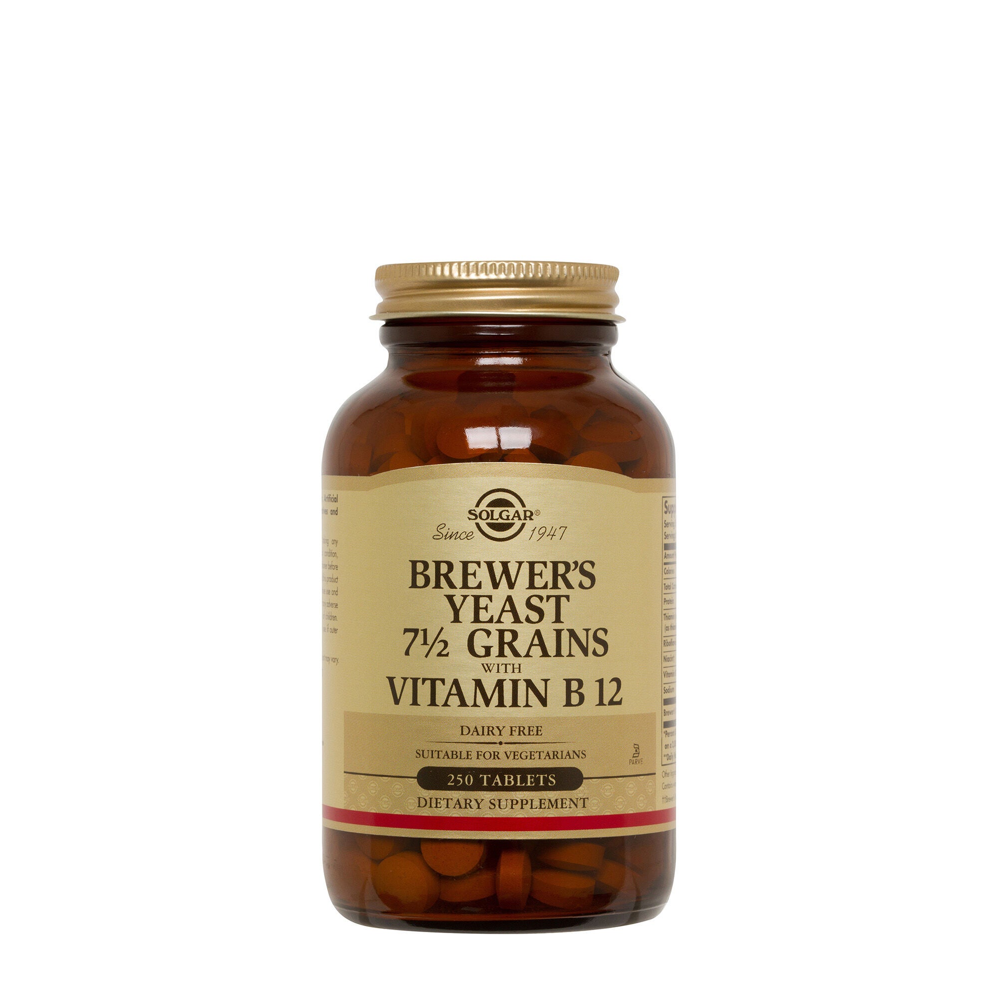 Solgar Brewer S Yeast 7 1 2 Grains With Vitamin B12 Gnc