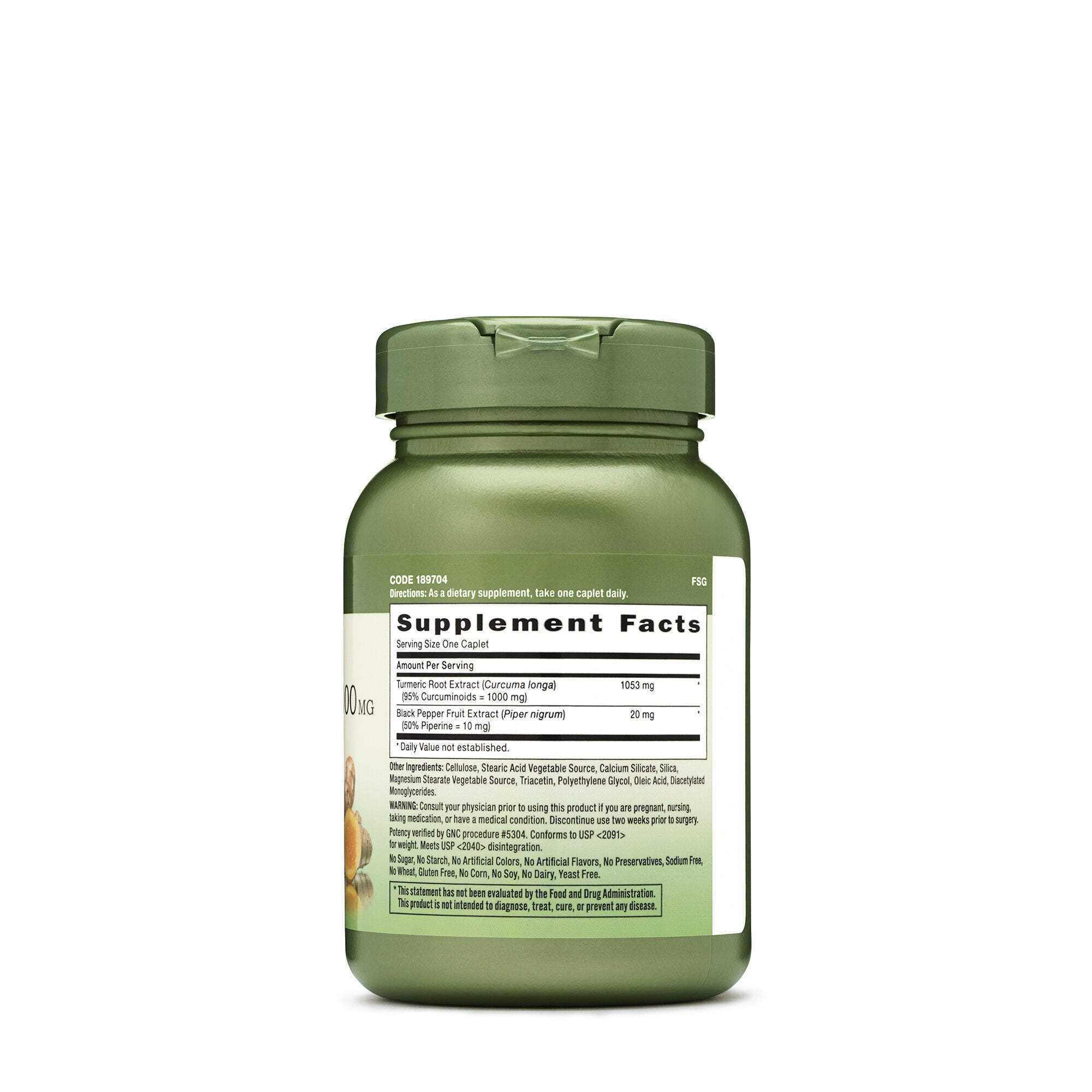 GNC Herbal Plus Turmeric Curcumin 60 Count | GNC