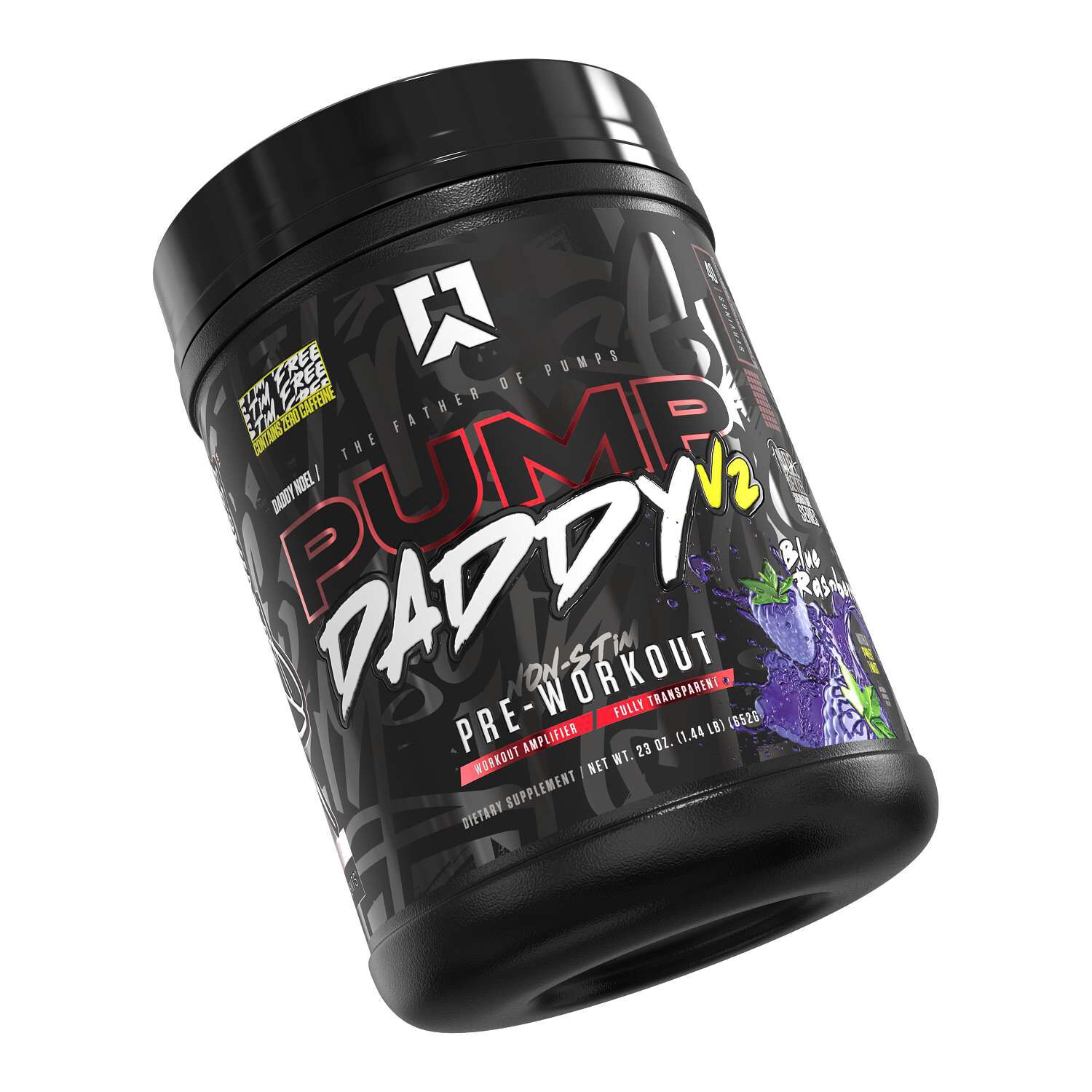 Pump Daddy Pre-Workout - Blue Raspberry (40 Servings)  | GNC