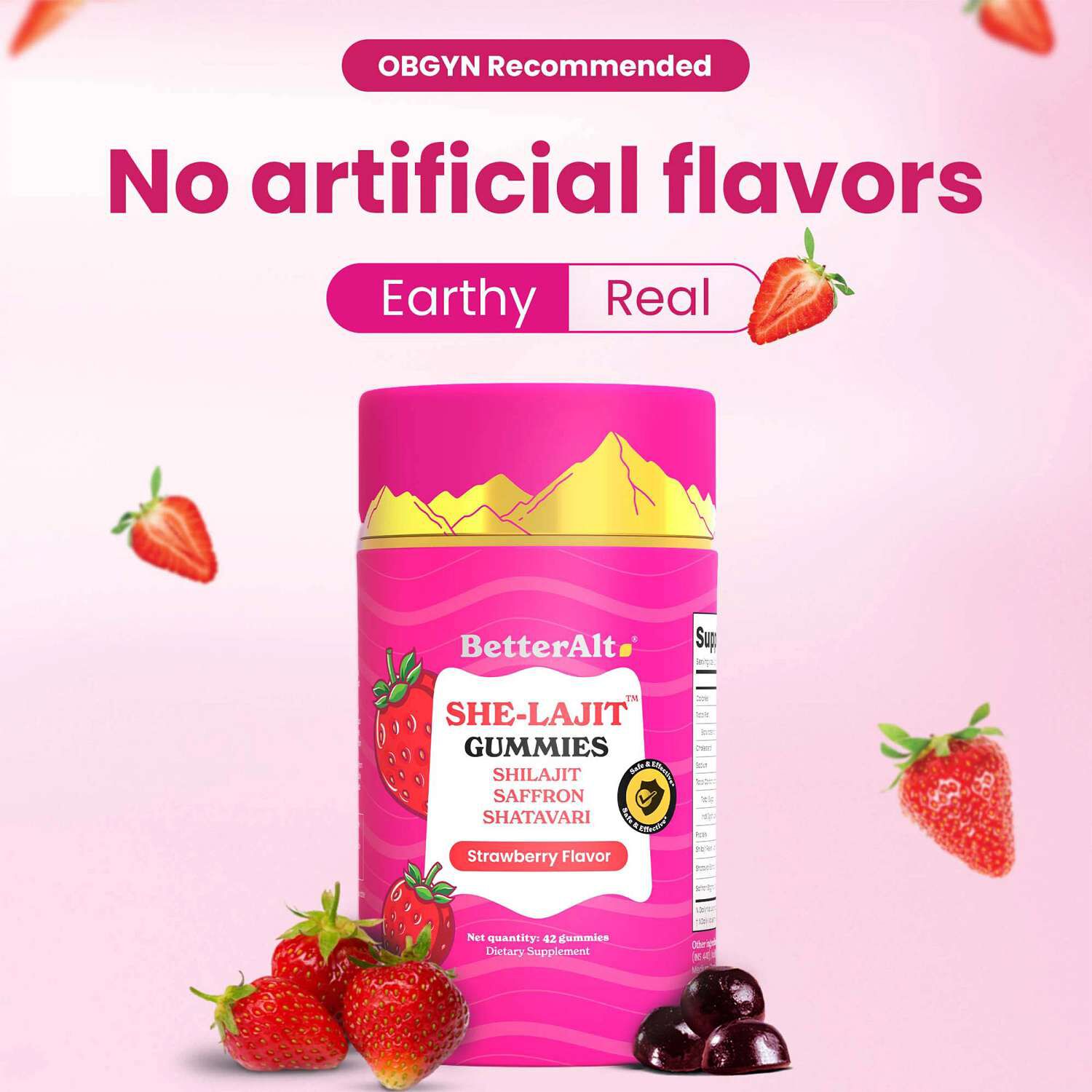 She-lajit Gummies- 60 Gummies (30 Servings)  | GNC