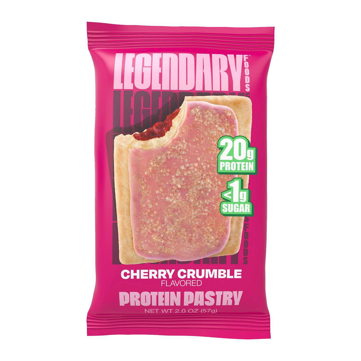 Protein Pastry - Cherry Crumble (10 Pastries)