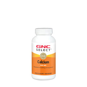 Calcium 500 mg - 100 Caplets &#40;50 Servings&#41;  | GNC