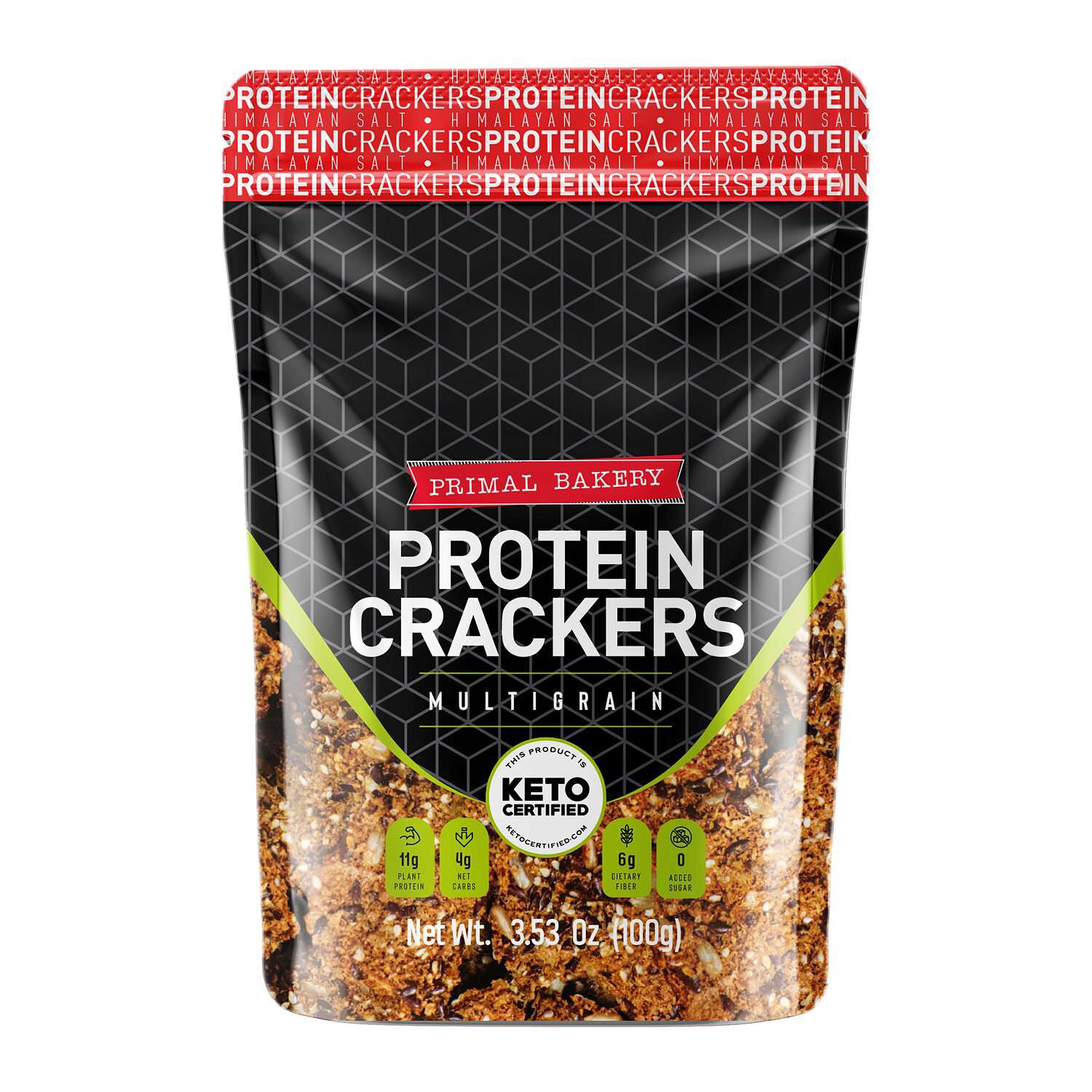 Protein Keto Crackers Multigrain (2 servings) Multigrain | GNC