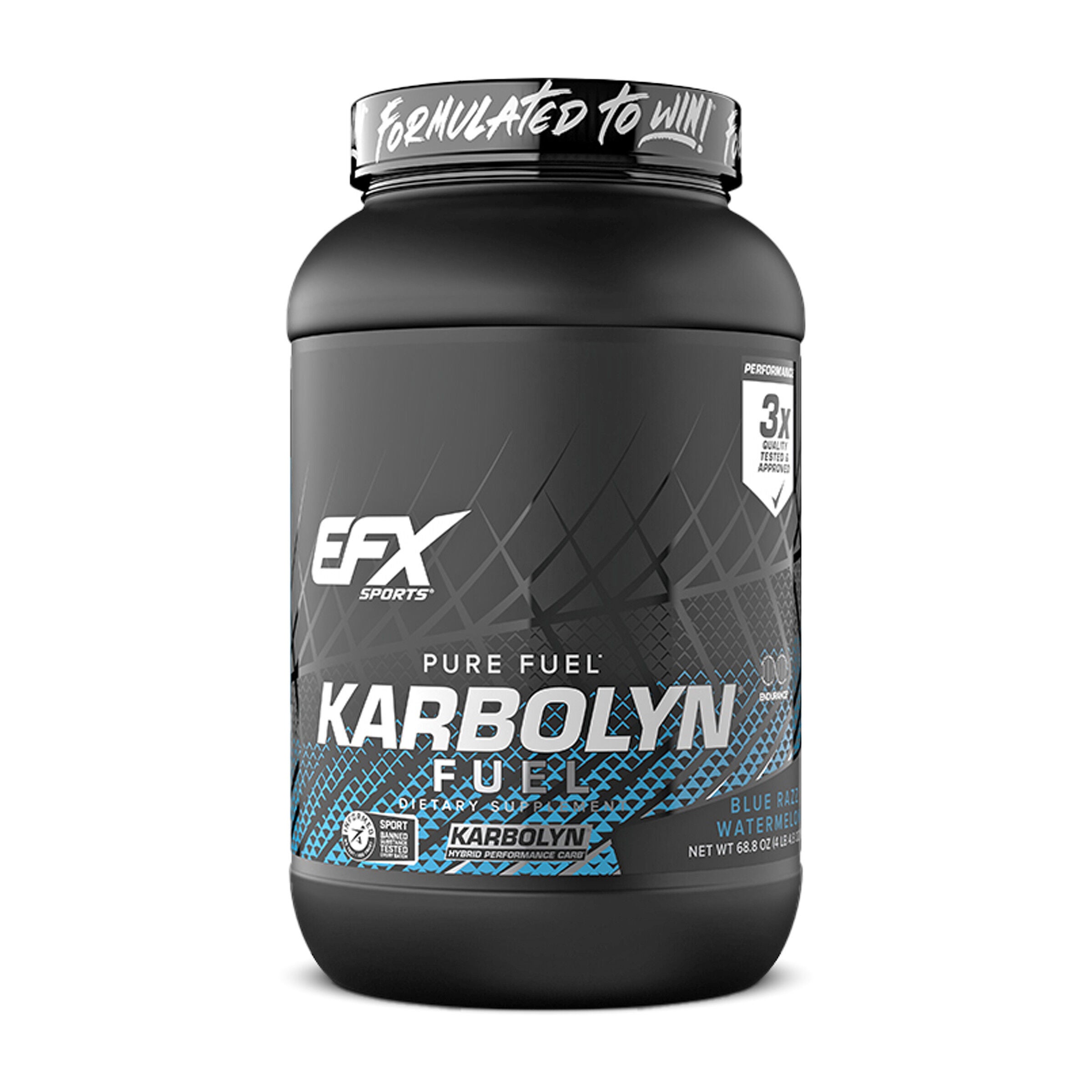 EFX Sports Karbolyn Fuel Performance Carb - Blue Razz Watermelon (36 Servings)