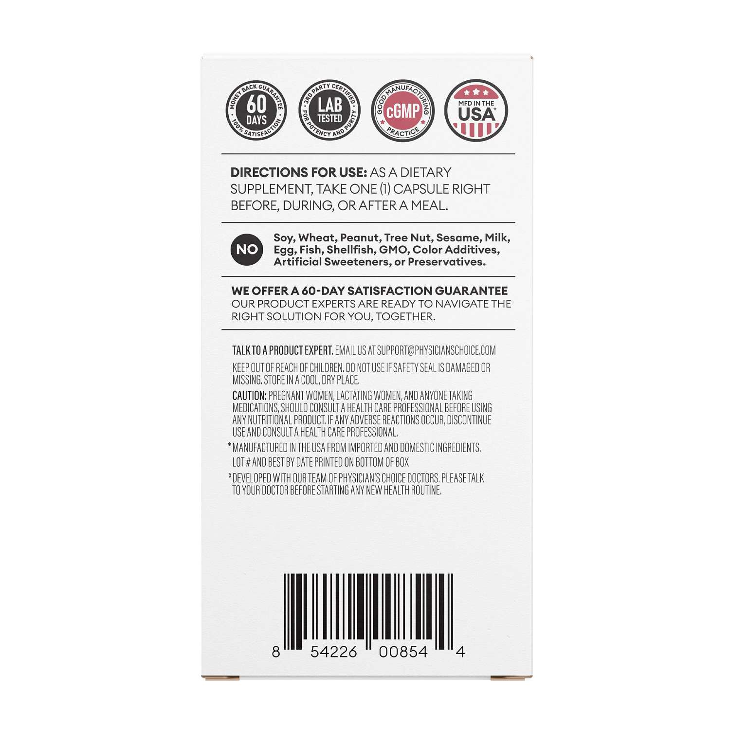 Digestive Enzymes - 60 Capsules (60 Servings)