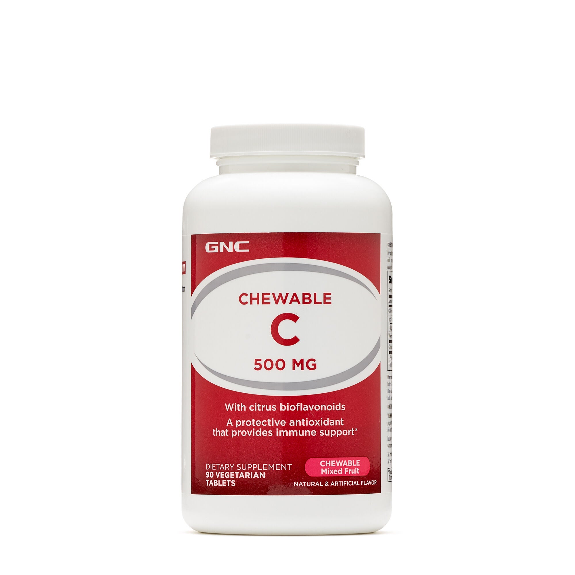 Chewable C 500 mg Chewable Mixed Fruit GNC