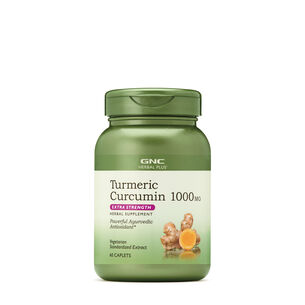 Turmeric Curcumin 1000mg Extra Strength - 60 Caplets &#40;60 Servings&#41;  | GNC