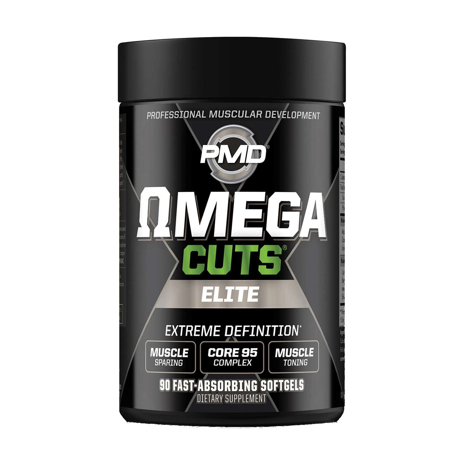 Omega Cuts Elite - 90 Softgels (45 Servings)  | GNC