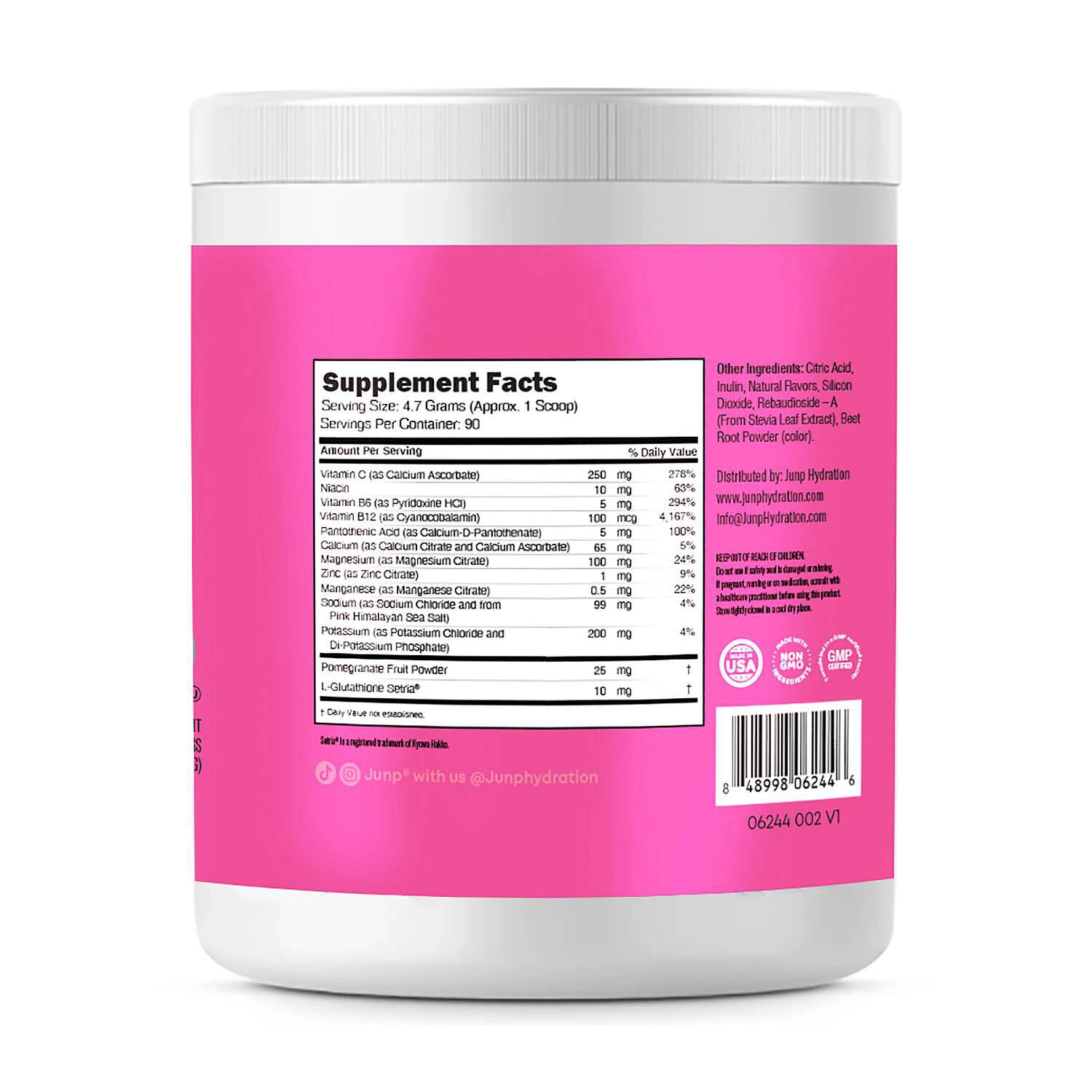 Electrolyte Powder Mix - Dragon Fruit Limeade (90 Servings)  | GNC