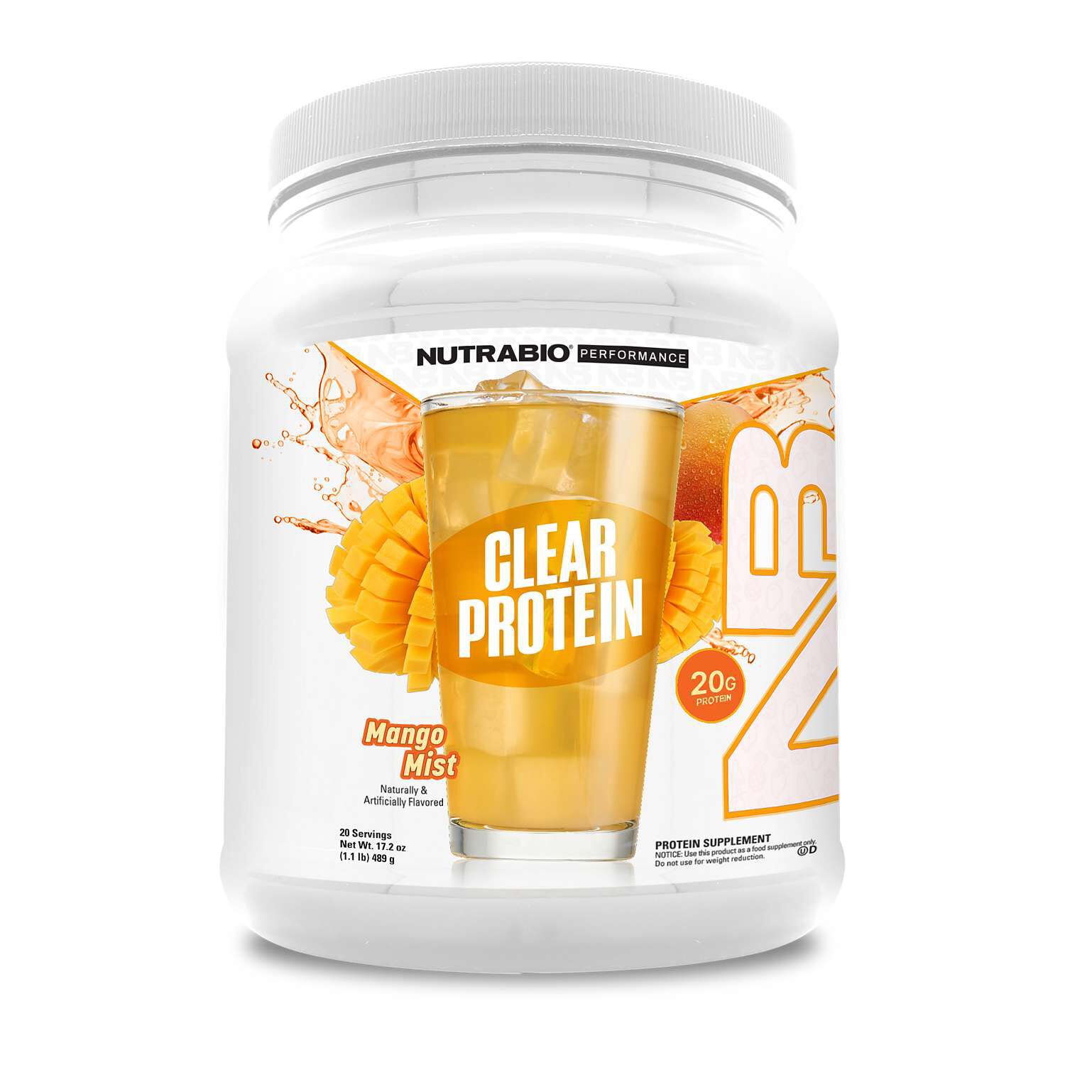 Clear Whey Protein Isolate - Mango Mist (20 Servings)  | GNC