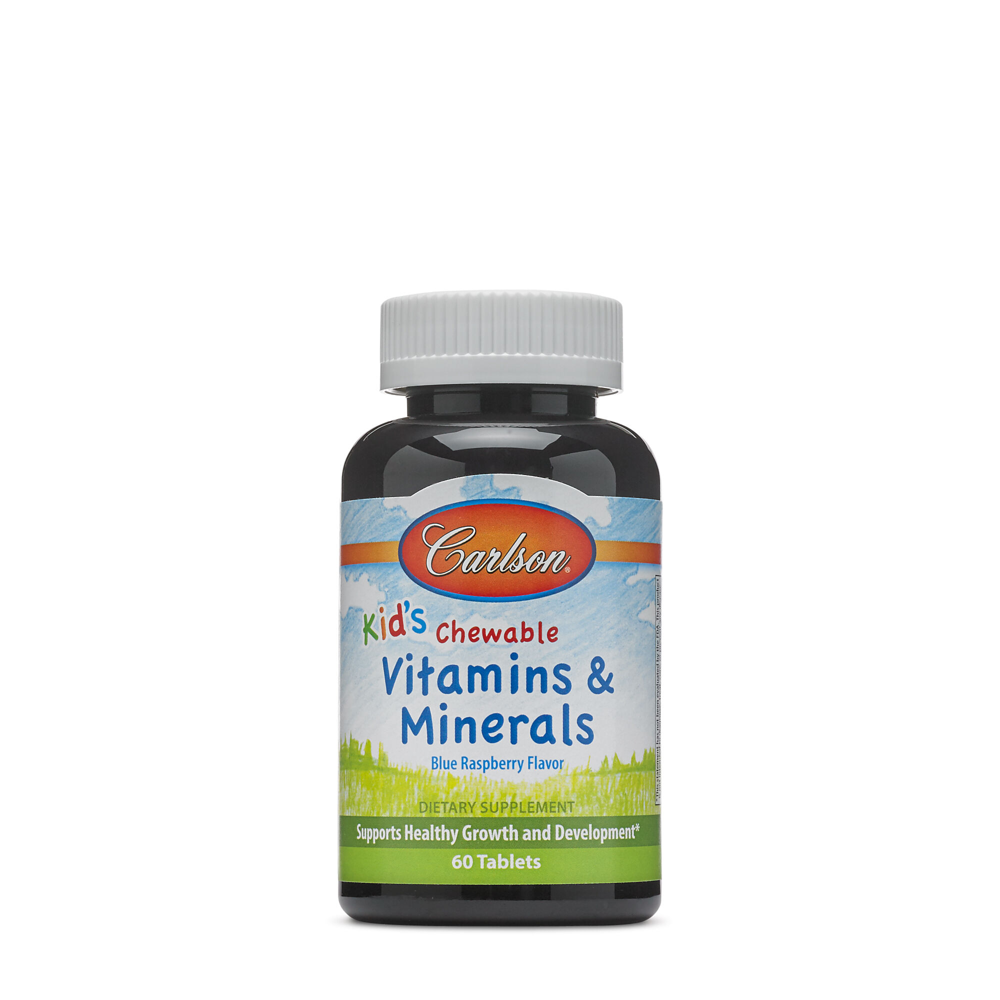 Kids Chewable Vitamins & Minerals - 60 Tablets - Carlson� - Children's Multivitamins