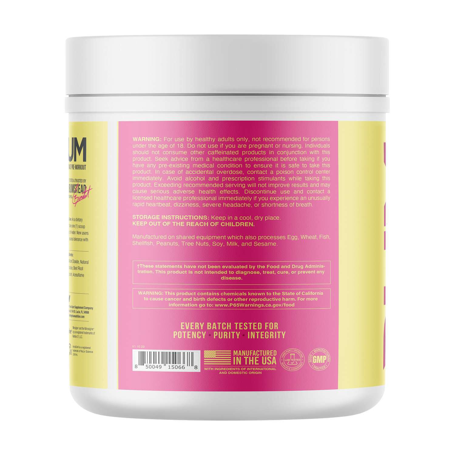 Thavage Pre-Workout - Cotton Candy Grape (40 Servings)