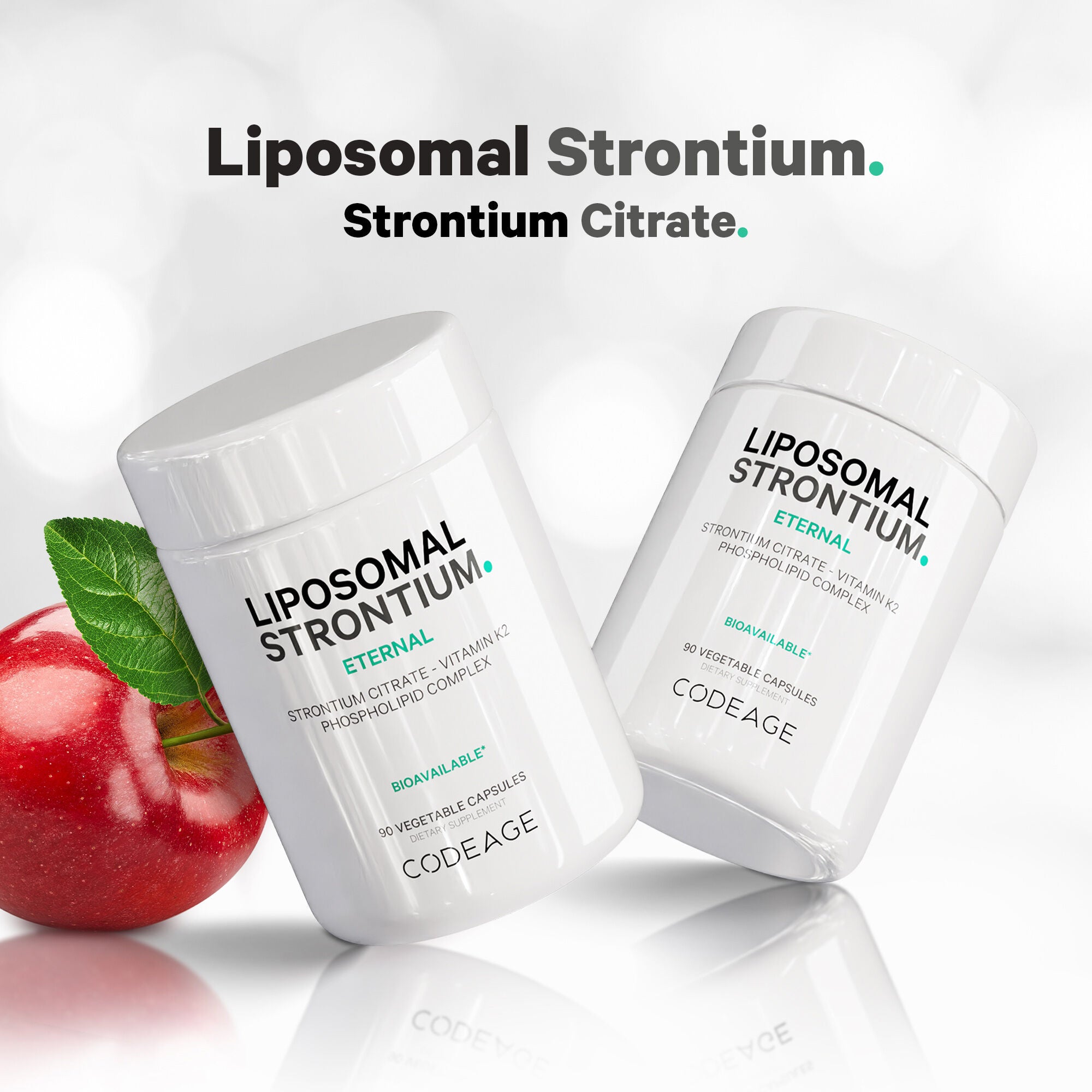Liposomal Strontium - 90 Vegetable Capsules (30 Servings)  | GNC