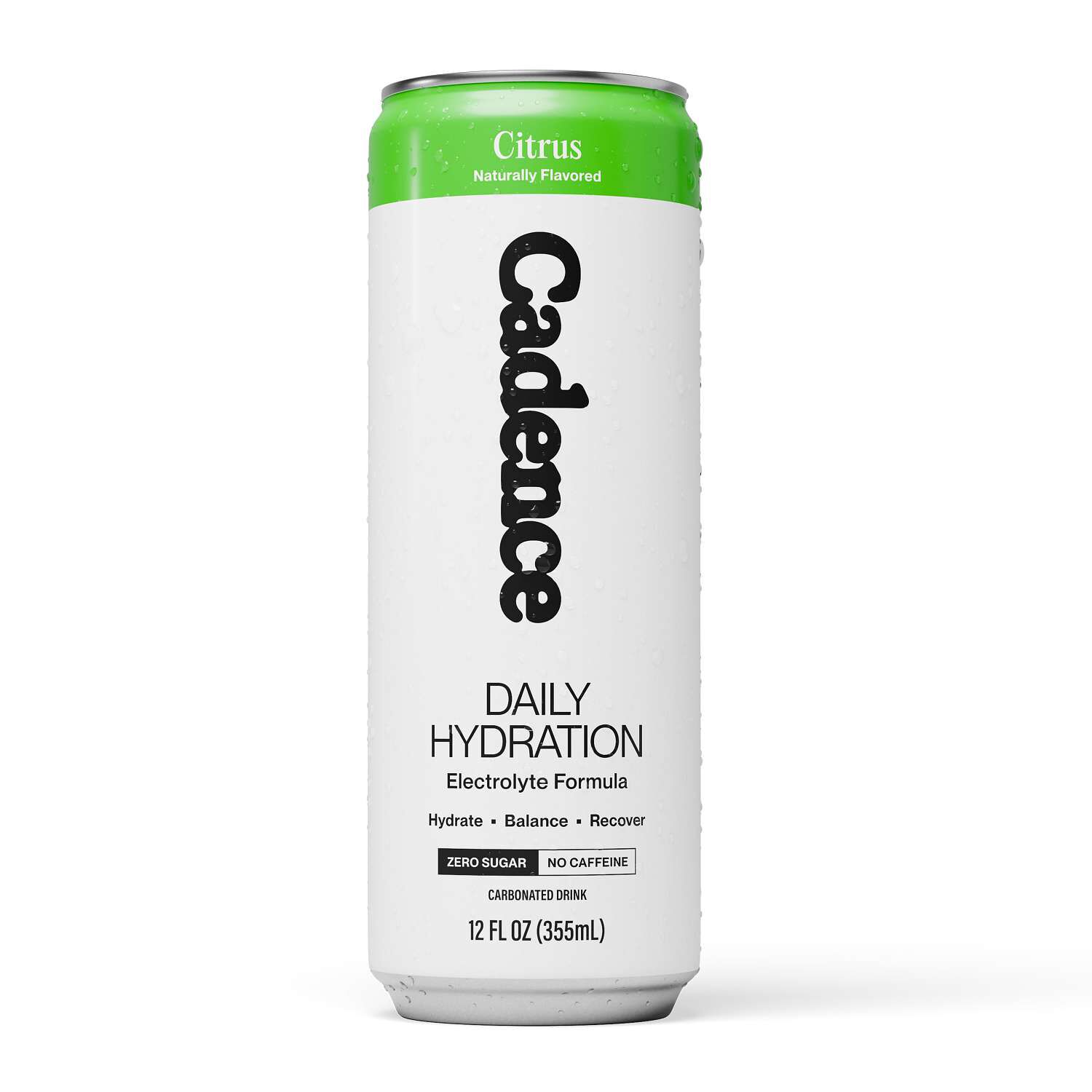Daily Hydration Electrolyte Drink - Citrus - 12 fl oz (12 Cans)
