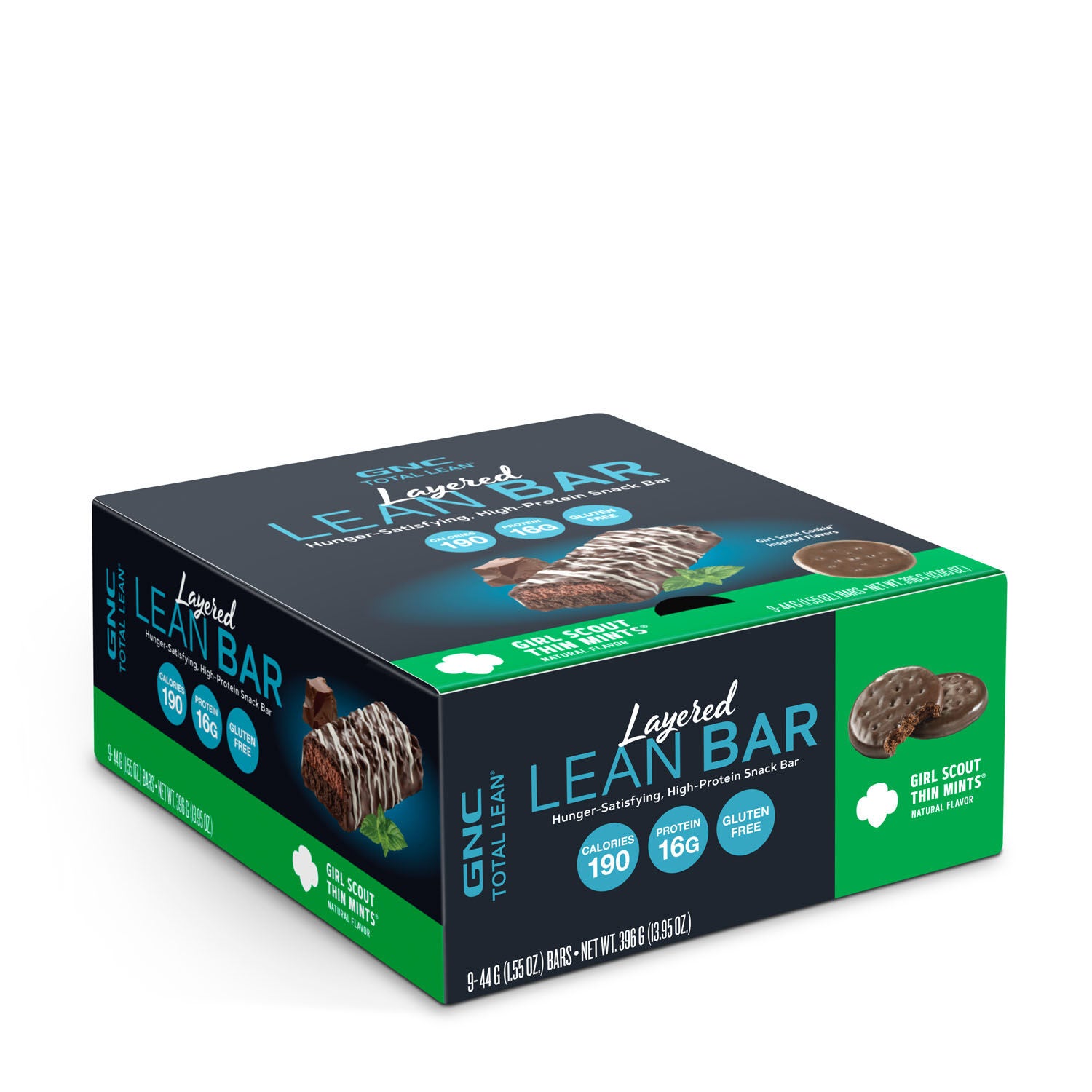 Layered Lean Bar Girl Scout Thin Mints® 9 Bars Girl Scout Thin