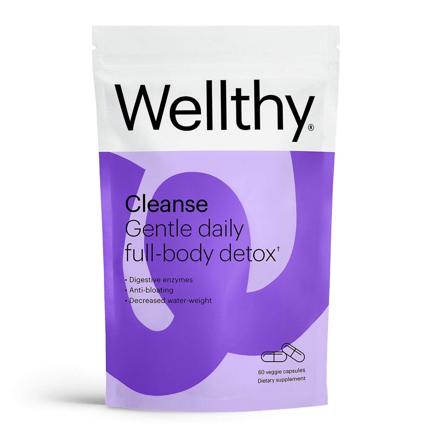 Cleanse Daily Full-Body Detox - 60 Capsules (30 Servings)
