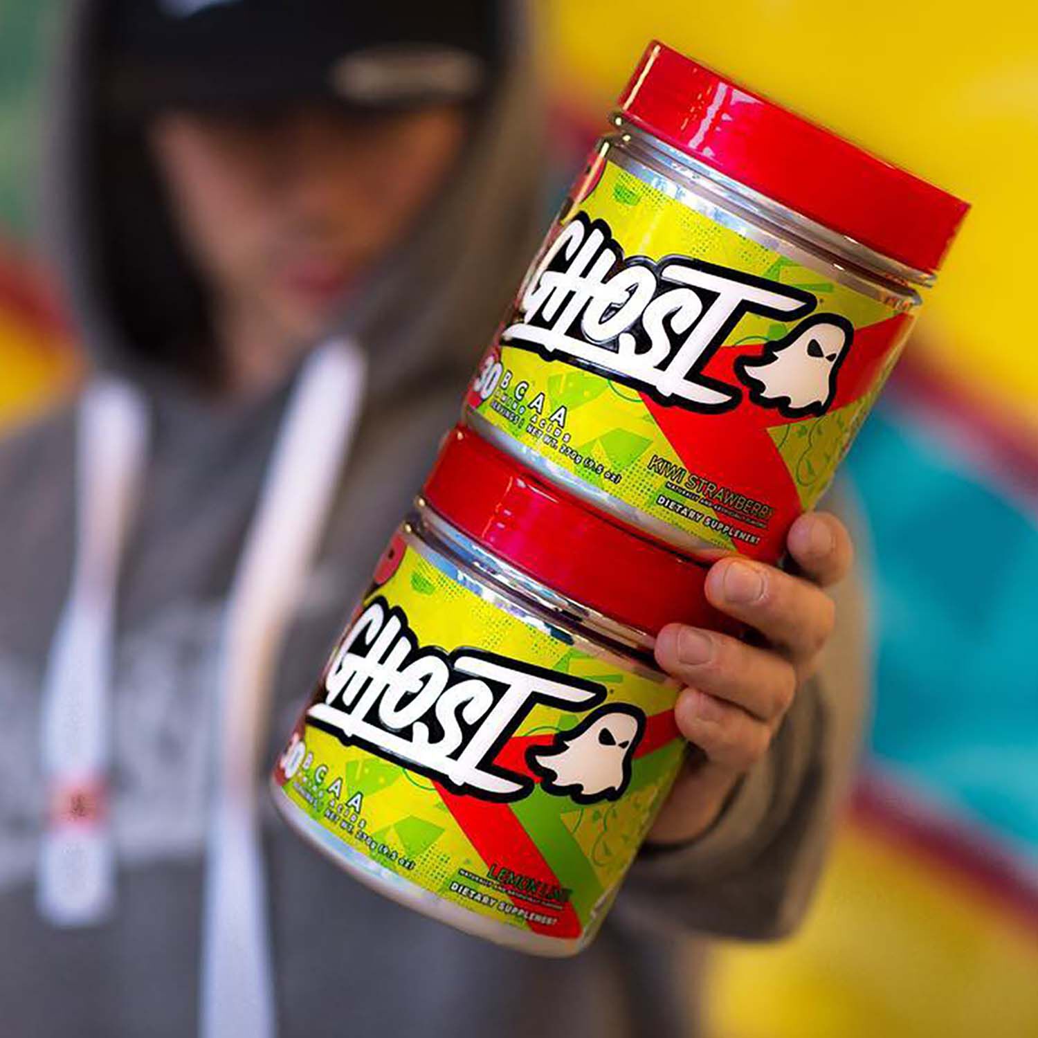 GHOST® BCAA Kiwi Strawberry GNC