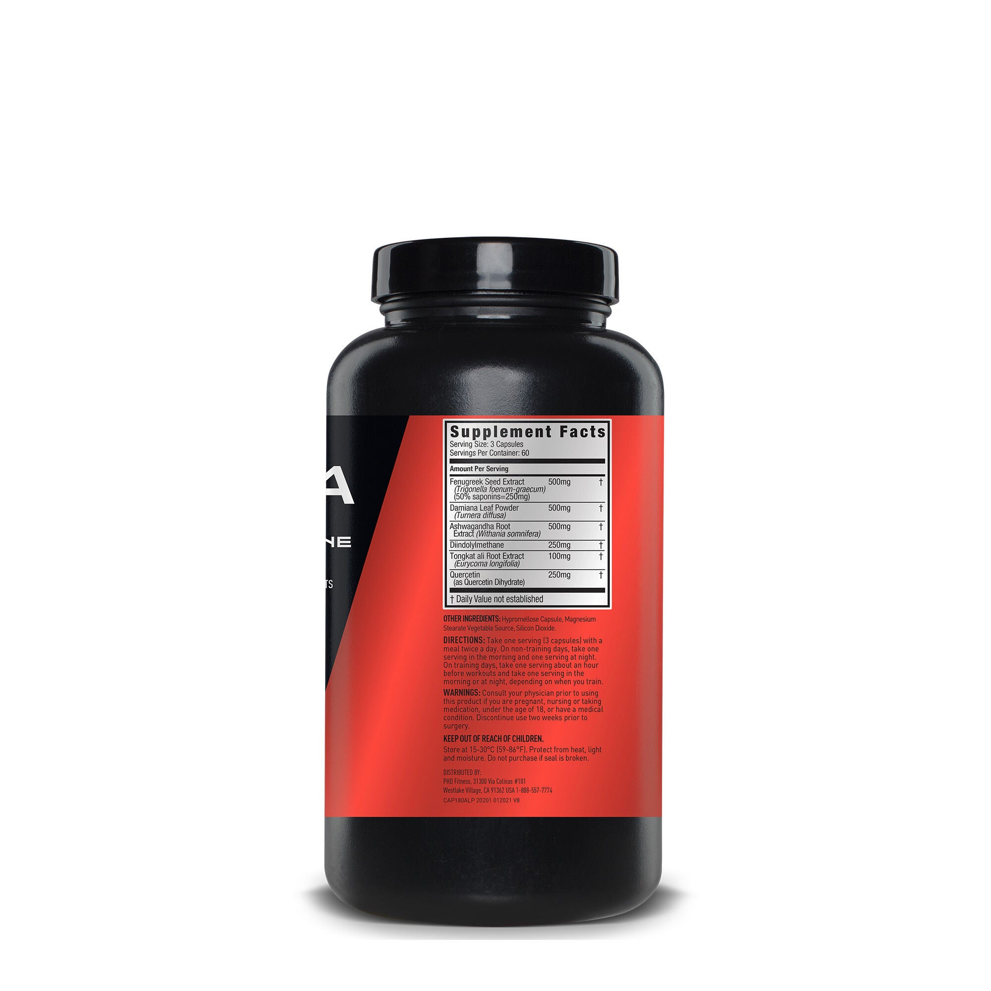 Alpha Testosterone Support* - 180 Capsules (60 Servings)  | GNC
