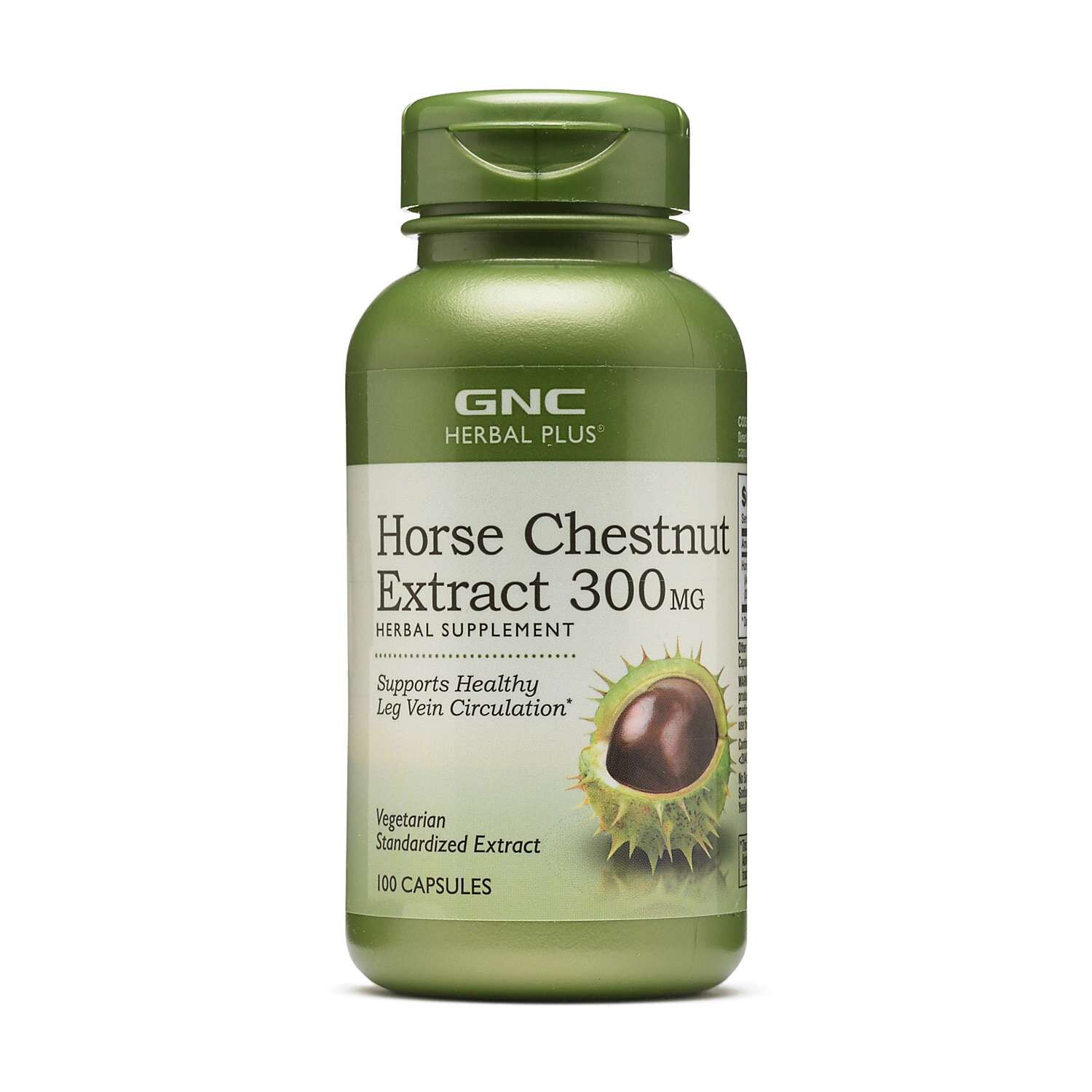 Horse Chestnut Extract 300mg - 100 Capsules (100 Servings)  | GNC