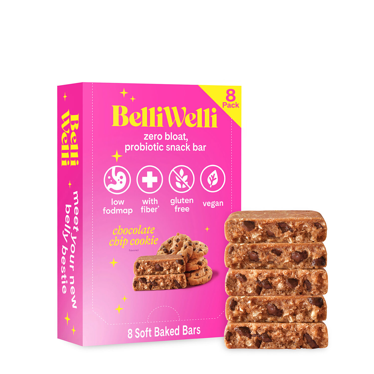 BelliWelli Probiotic Snack Bar Vegan