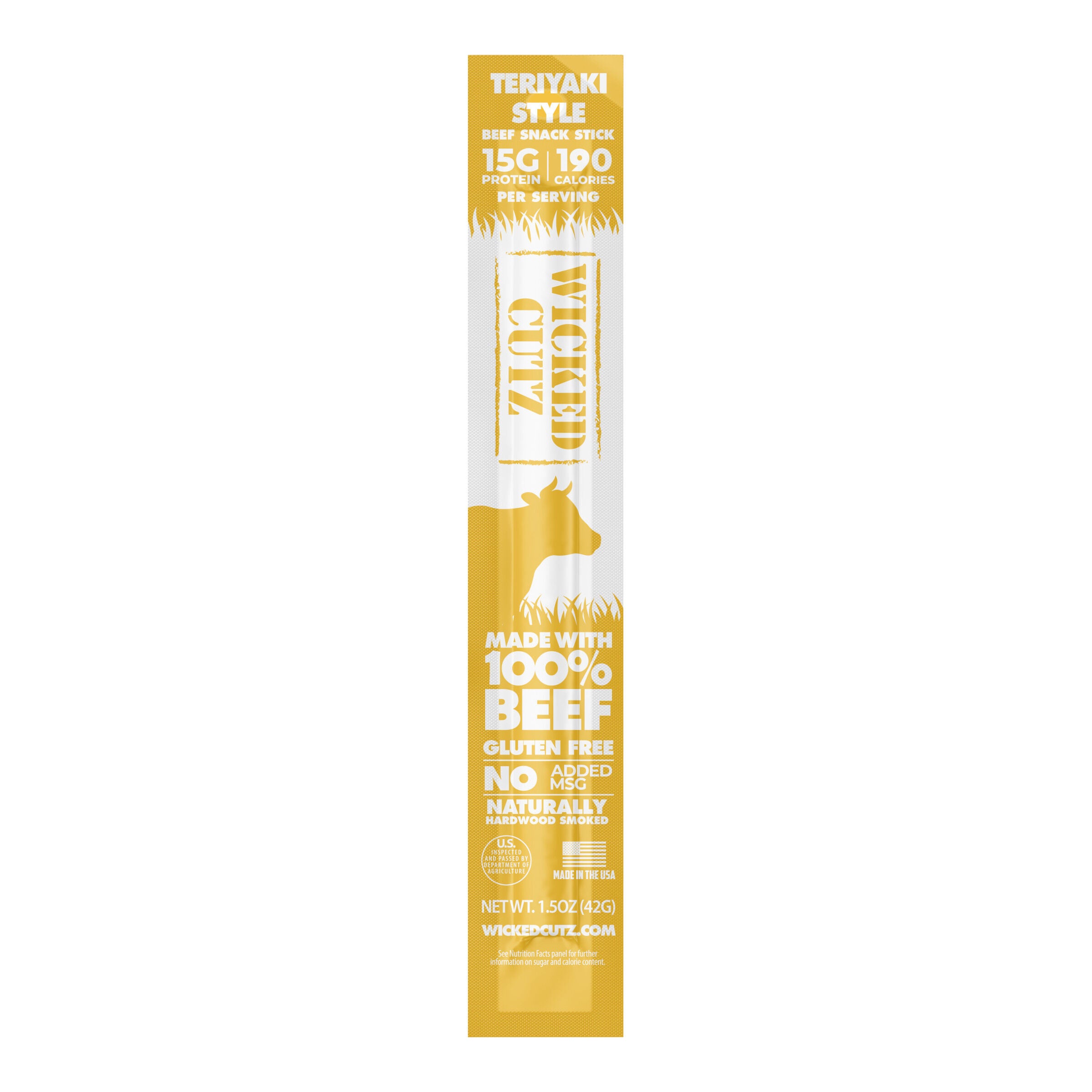 Beef Sticks - Teriyaki (12 Sticks)  | GNC