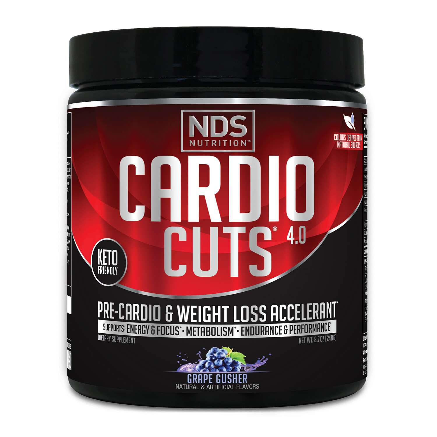 Cardio Cuts 4.0 - Grape Gusher (40 Servings) | GNC