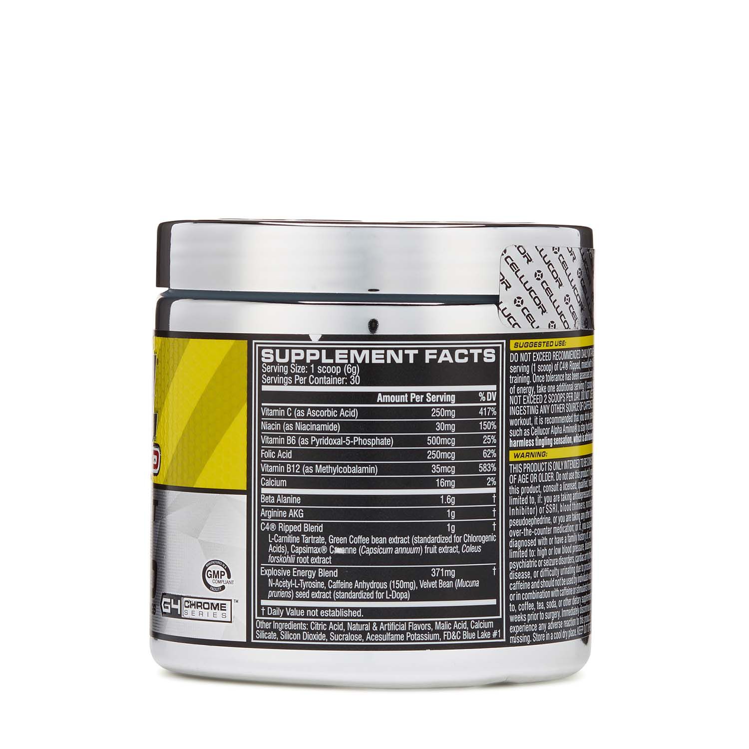 Cellucor® C4® Ripped - Icy Blue Razz | GNC