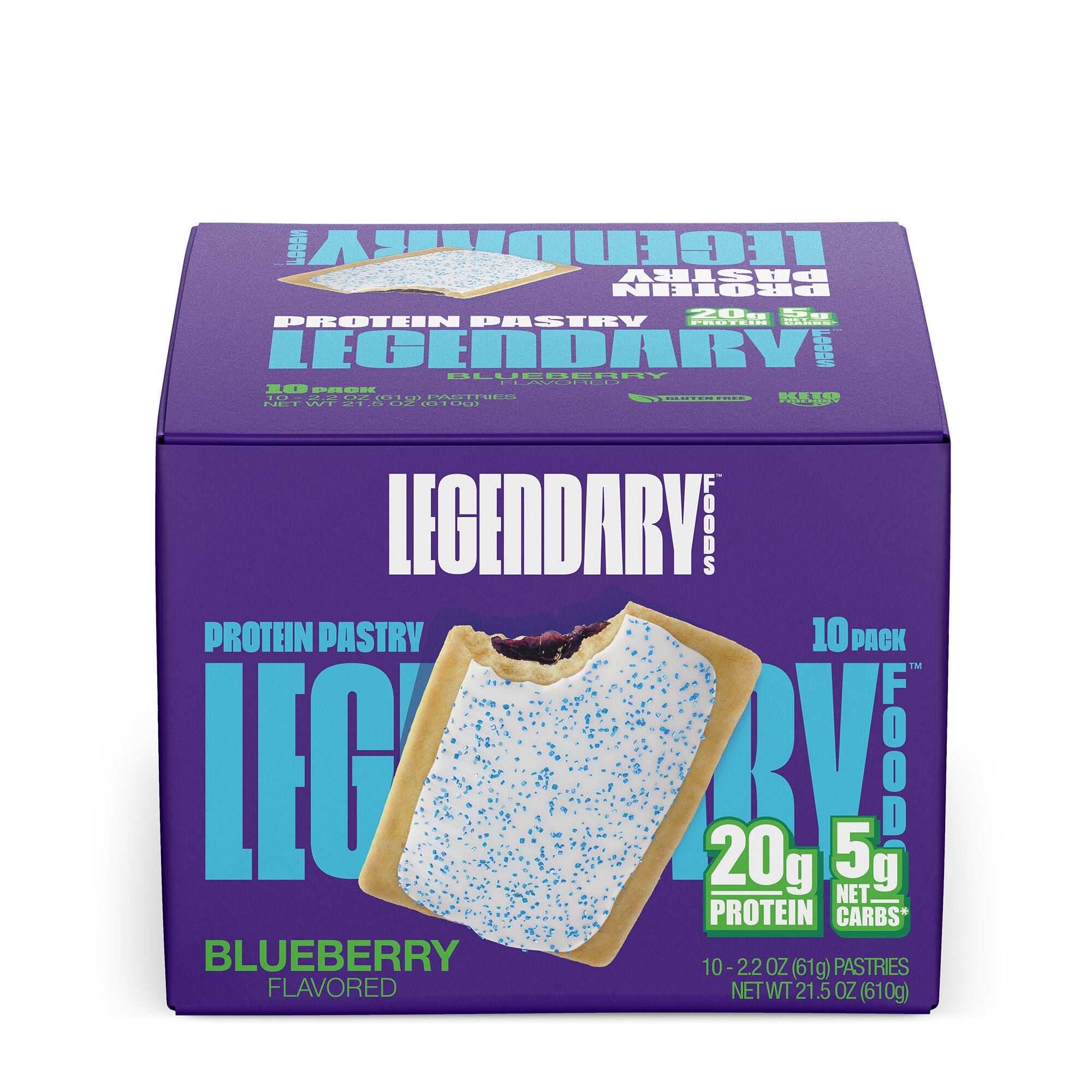 Protein Pastry - Blueberry (10 Pastries)  | GNC