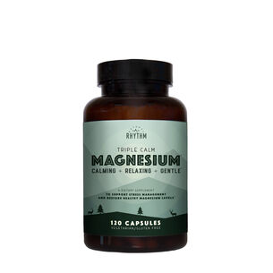Triple Calm Magnesium - 120 Capsules &#40;60 Servings&#41;  | GNC